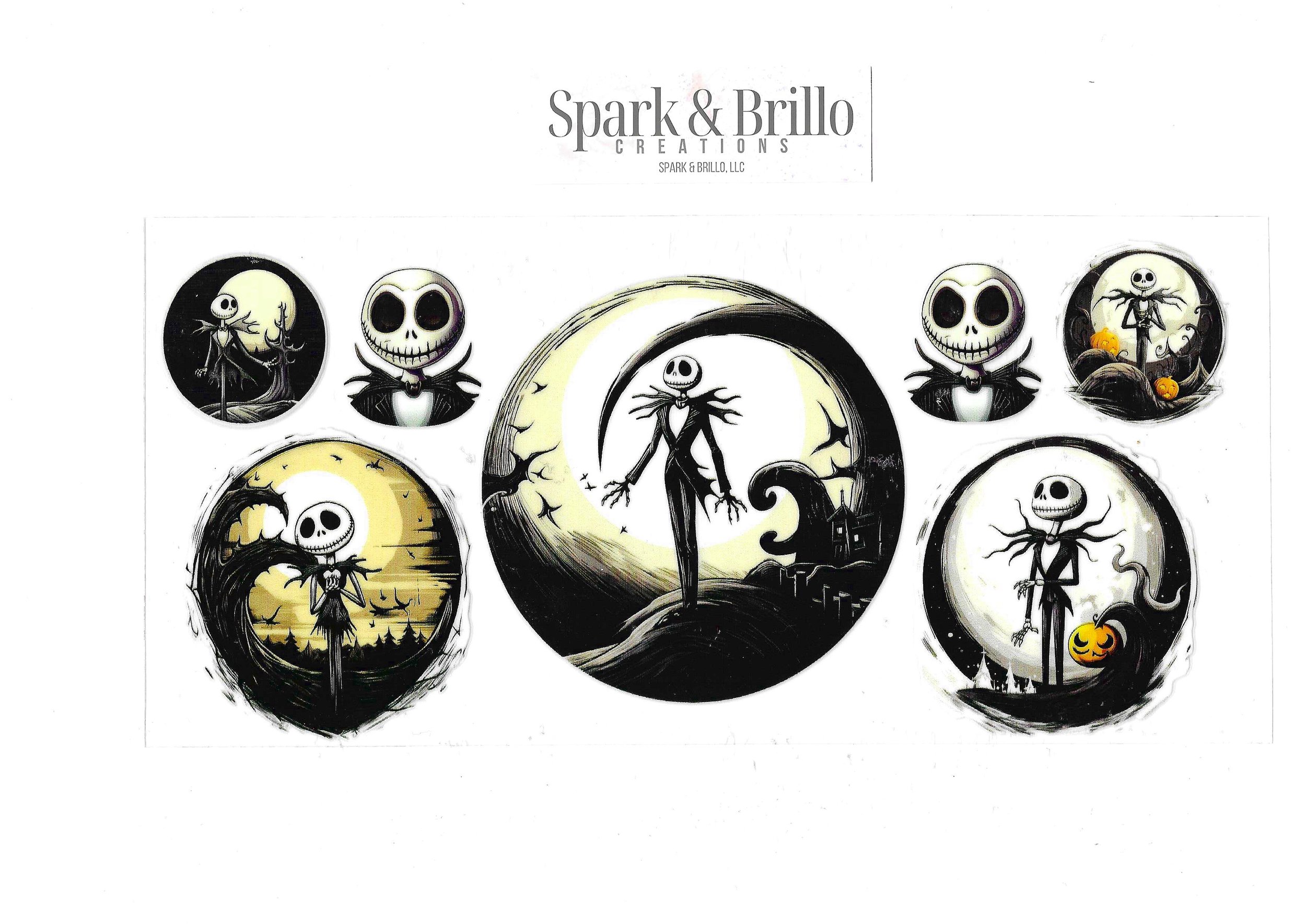The Nightmare Before Christmas - 16 OZ UV DTF Wraps