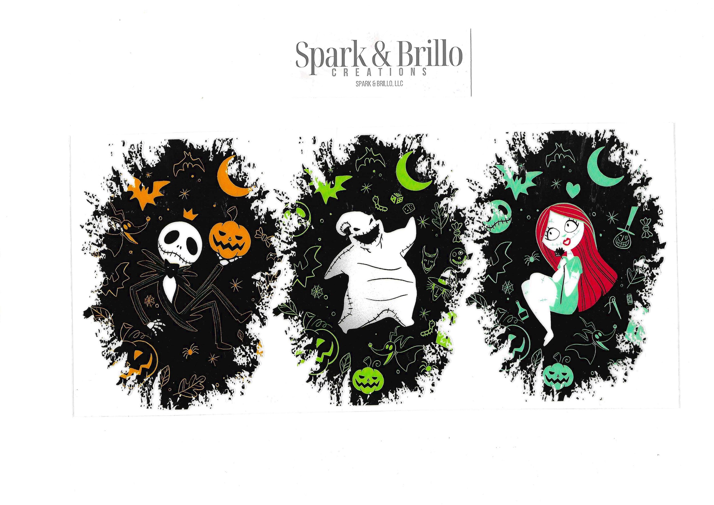 The Nightmare Before Christmas - 16 OZ UV DTF Wraps