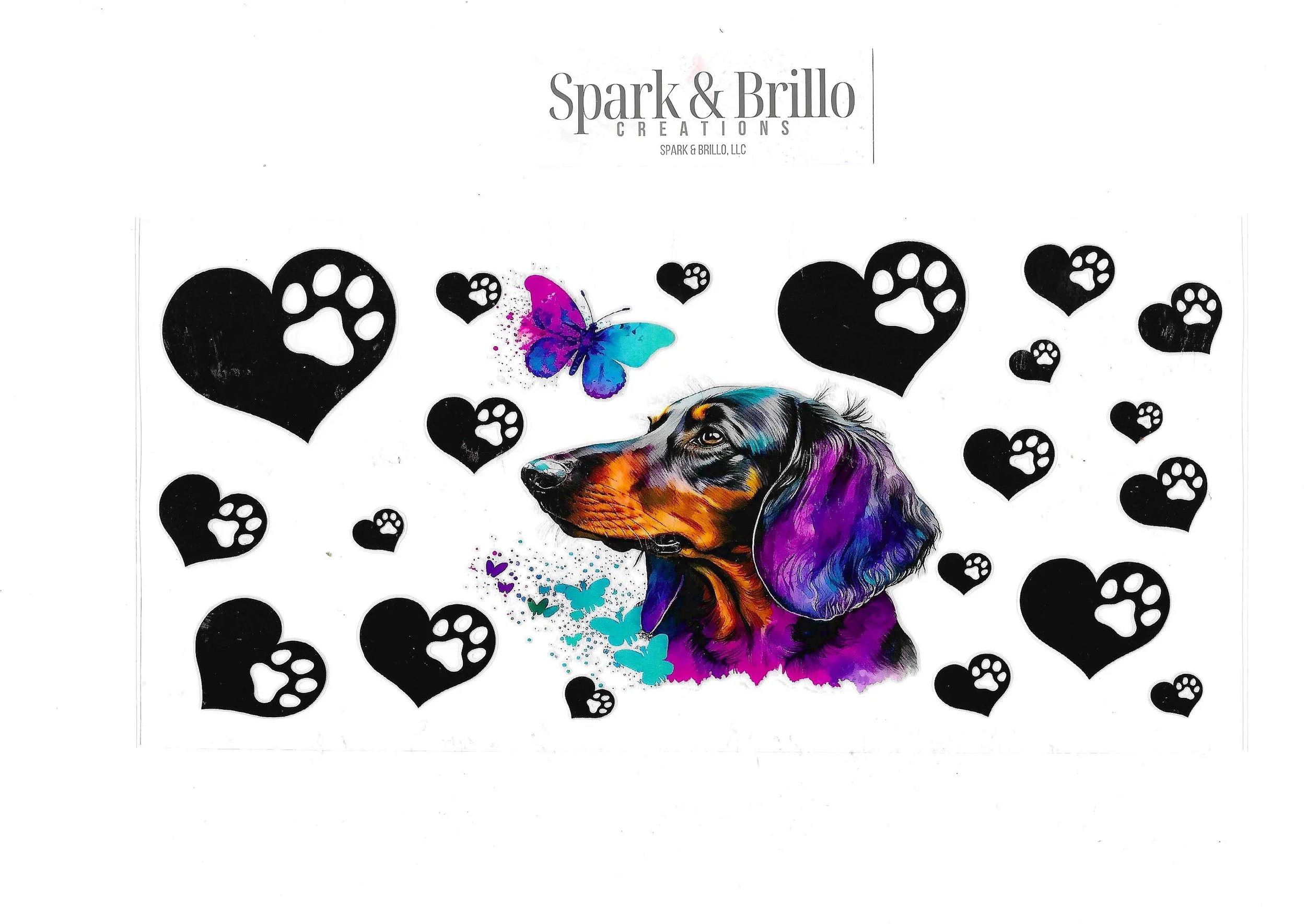 Dogs IV- 16 OZ UV DTF Wraps