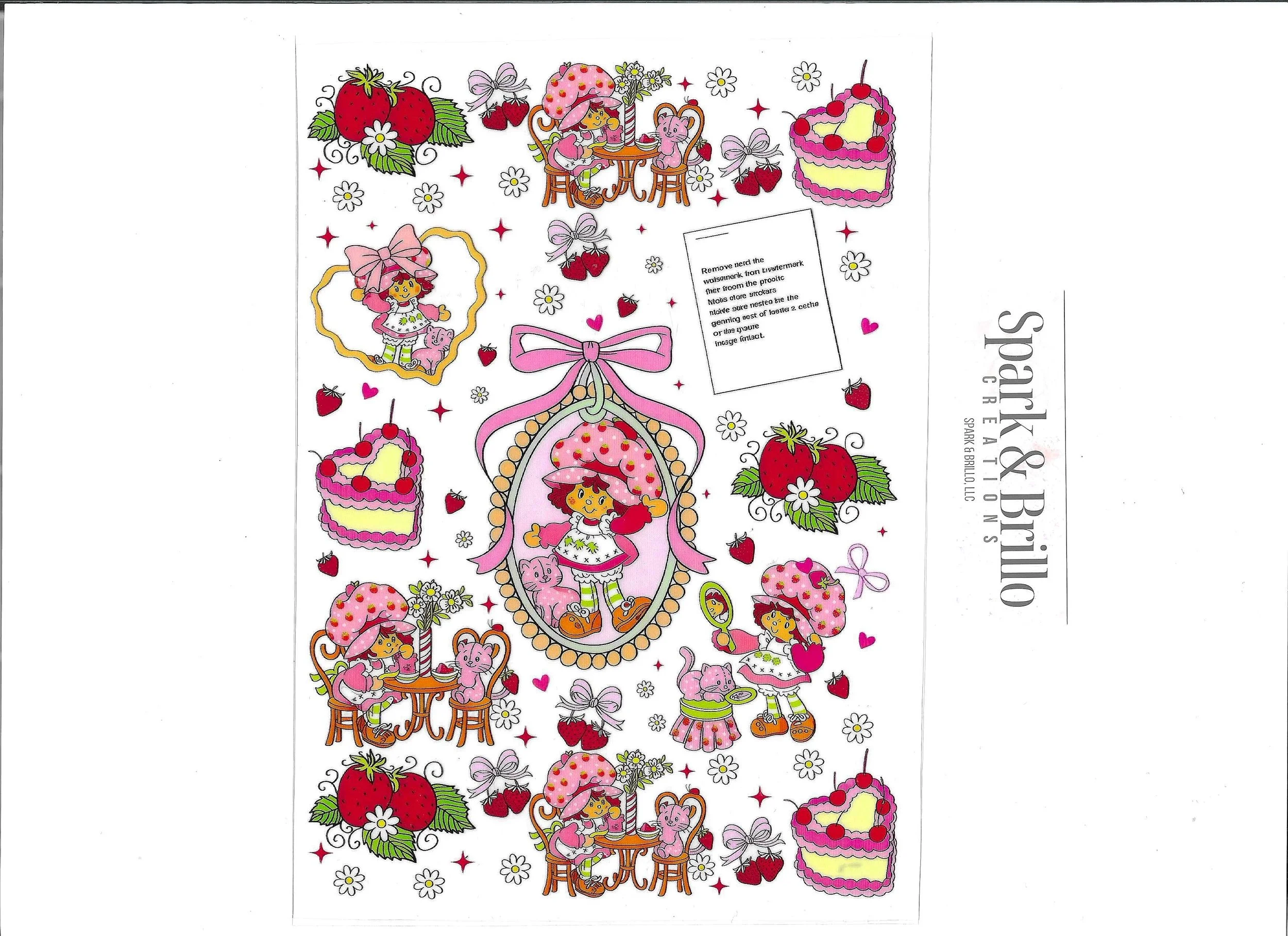 HK | Mickey M | PoohBear | Toy Story | Stitch |  Strawberry Shortcake | Rainbow Brite -  A5 Notebooks UV DTF Transfers