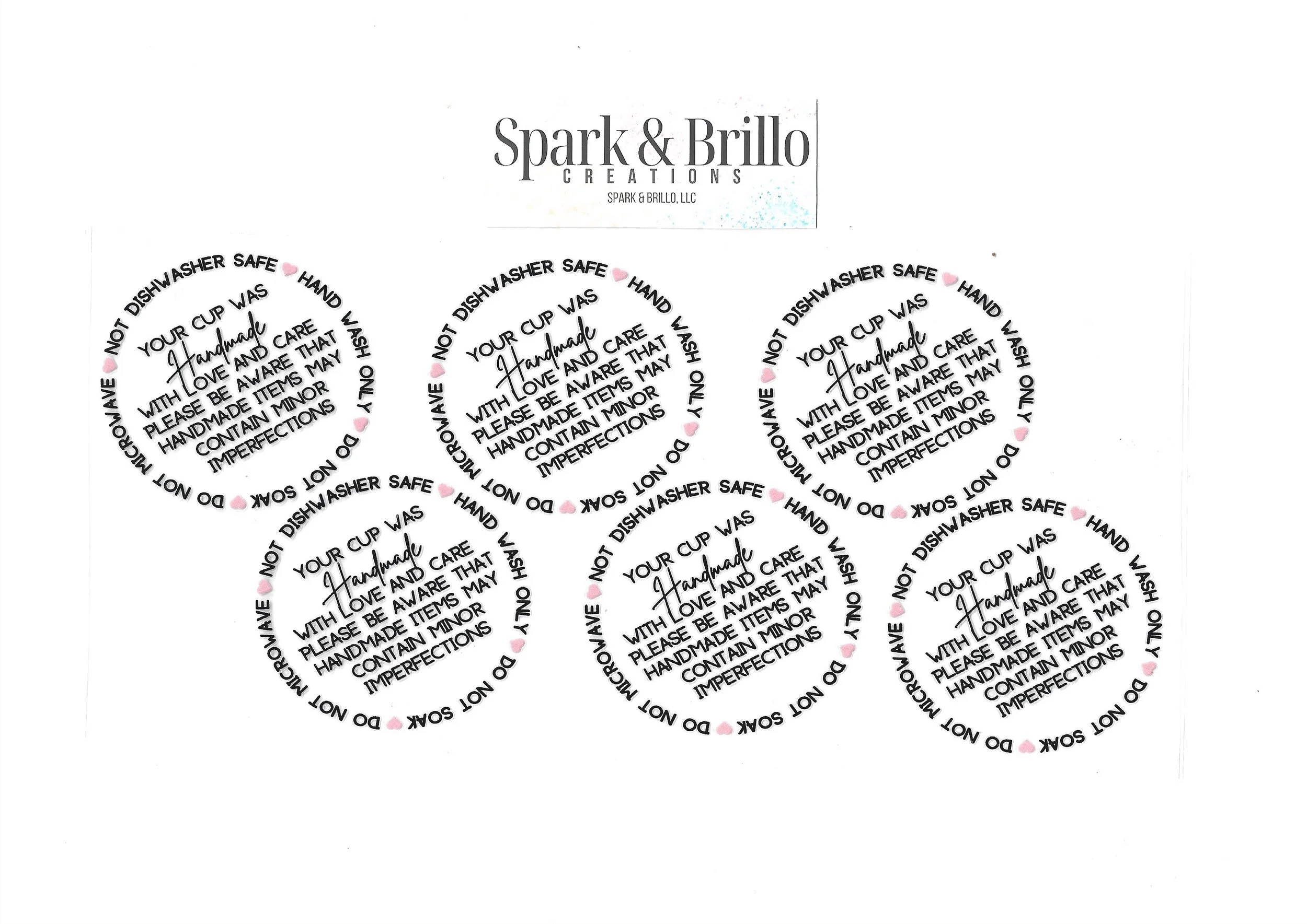 Cup Care Instructions- 16 OZ Wraps