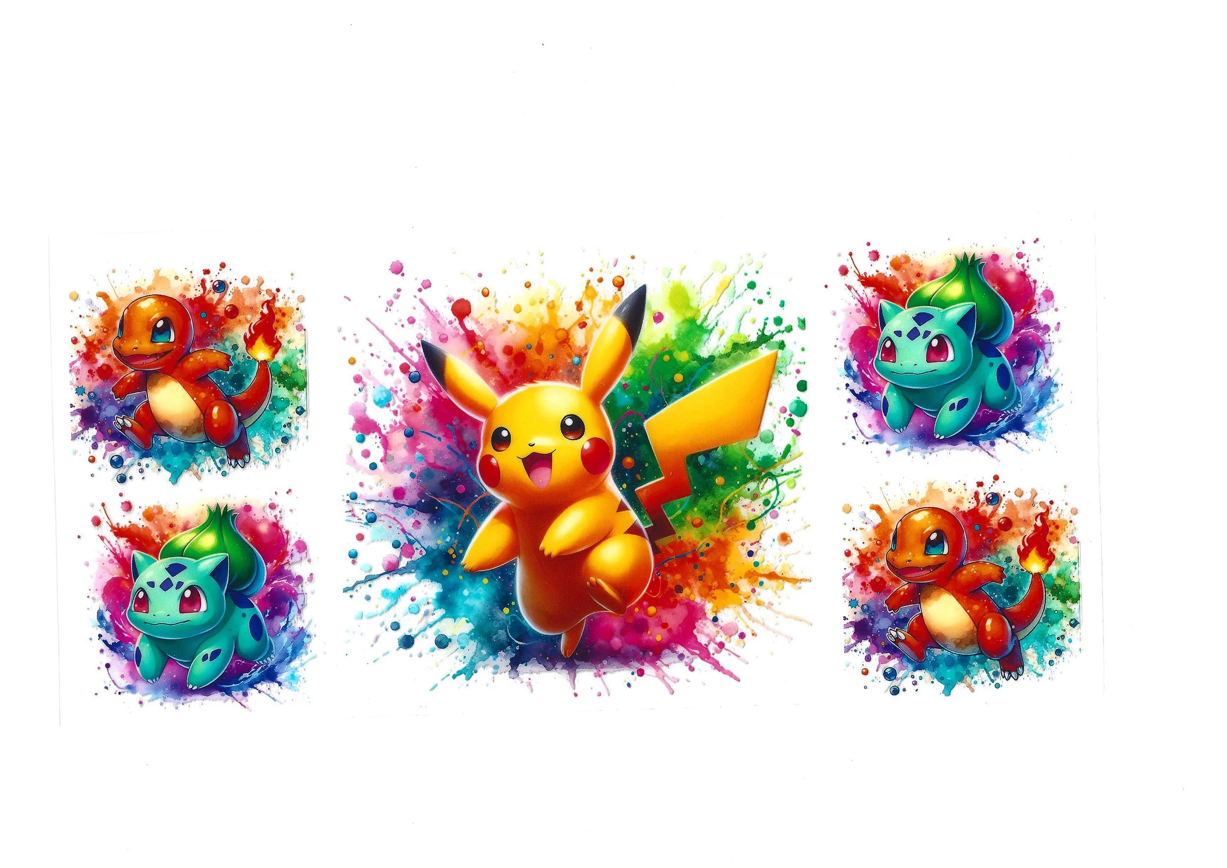 Pokemon- 16 OZ Wraps