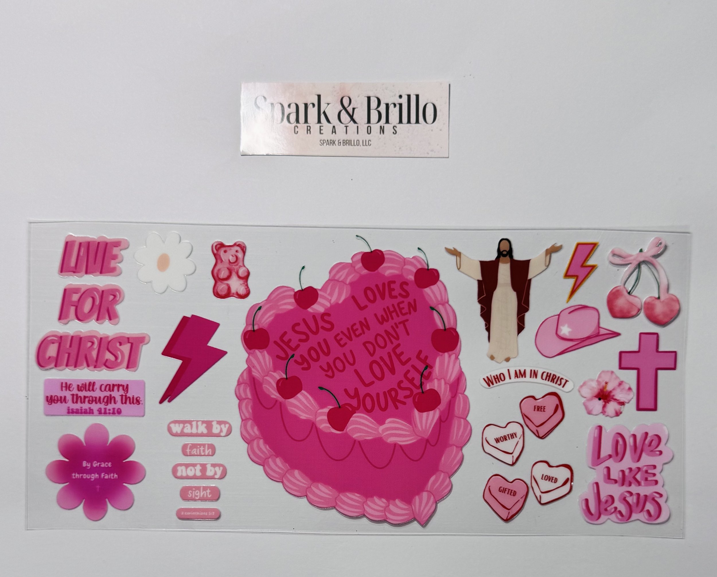 Valentine's Day 16 OZ Wraps