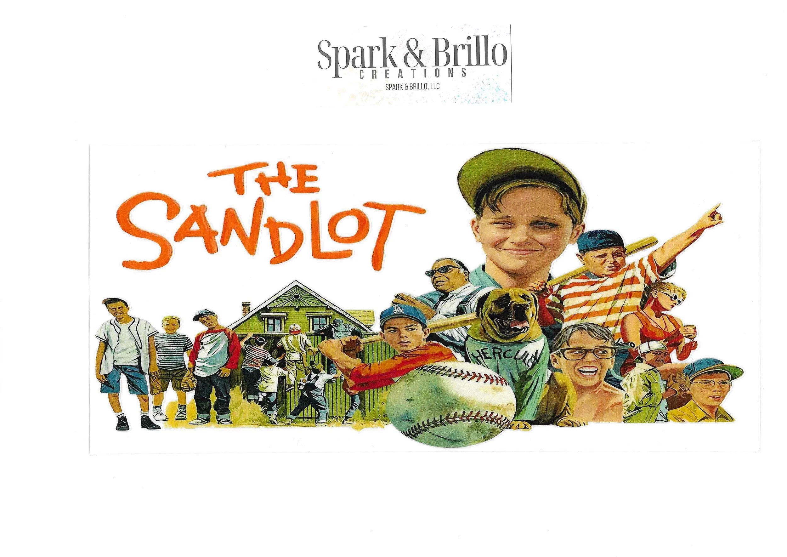 Sparkling New | The Sandlot - 16 oz UV DTF Wraps