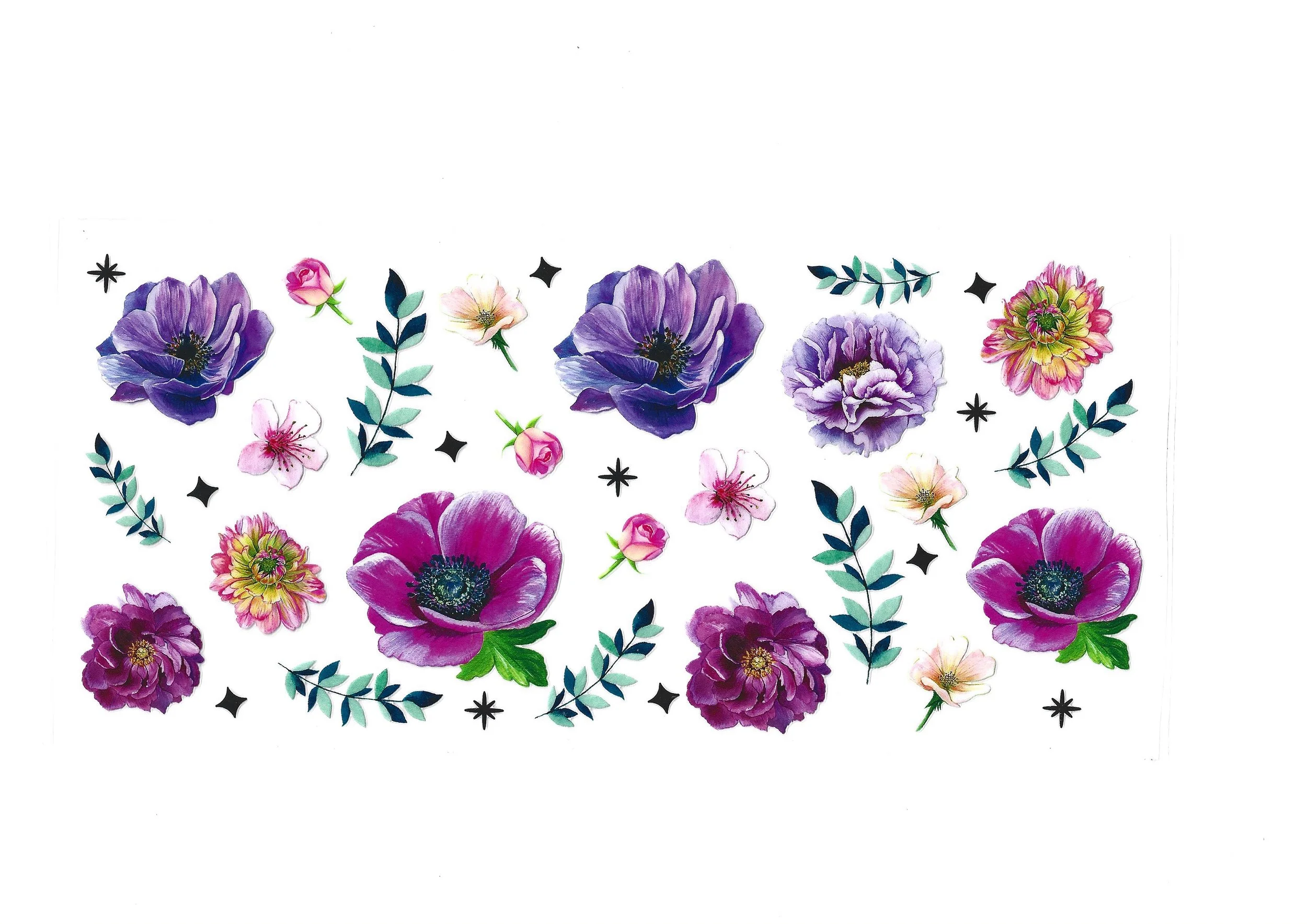 Flowers - 16 OZ Wraps