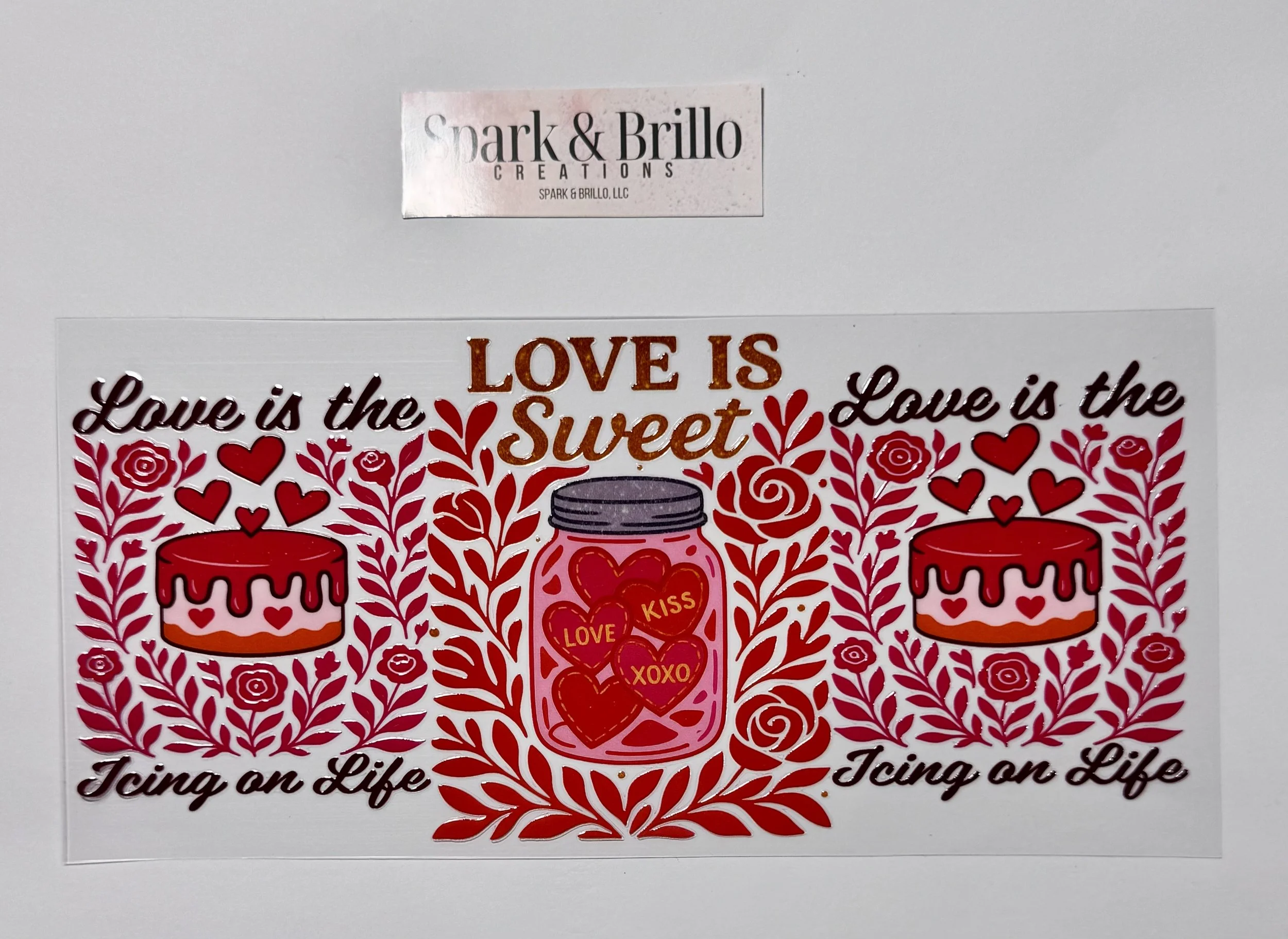 Valentine's Day 16 OZ Wraps