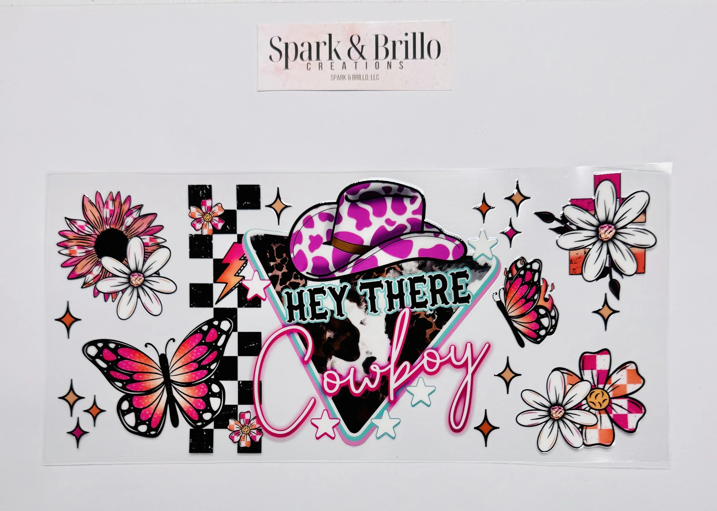 Western -  16 OZ  UV DTF Wraps