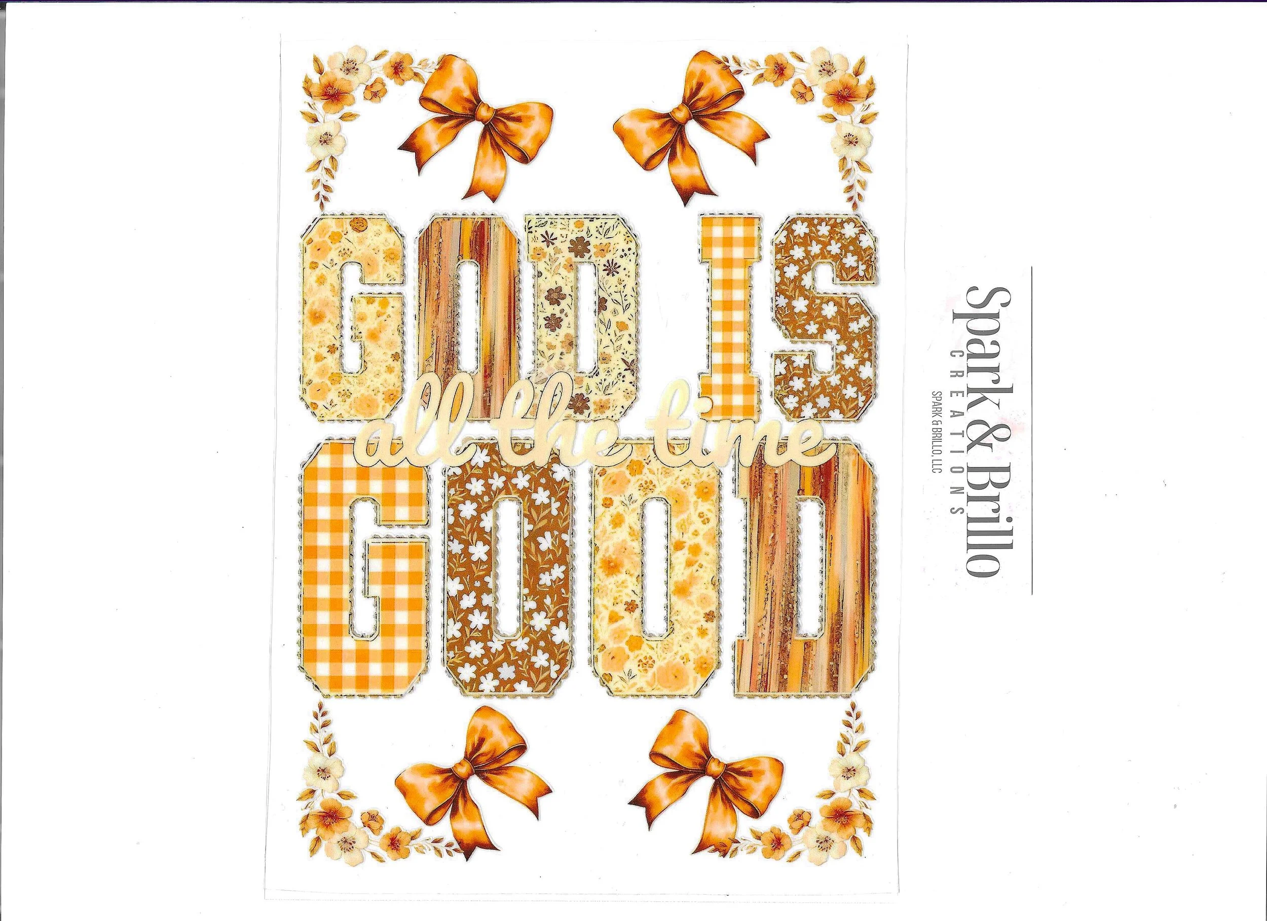 Fall  Mixed Designs - A5 Notebooks UV DTF Transfers