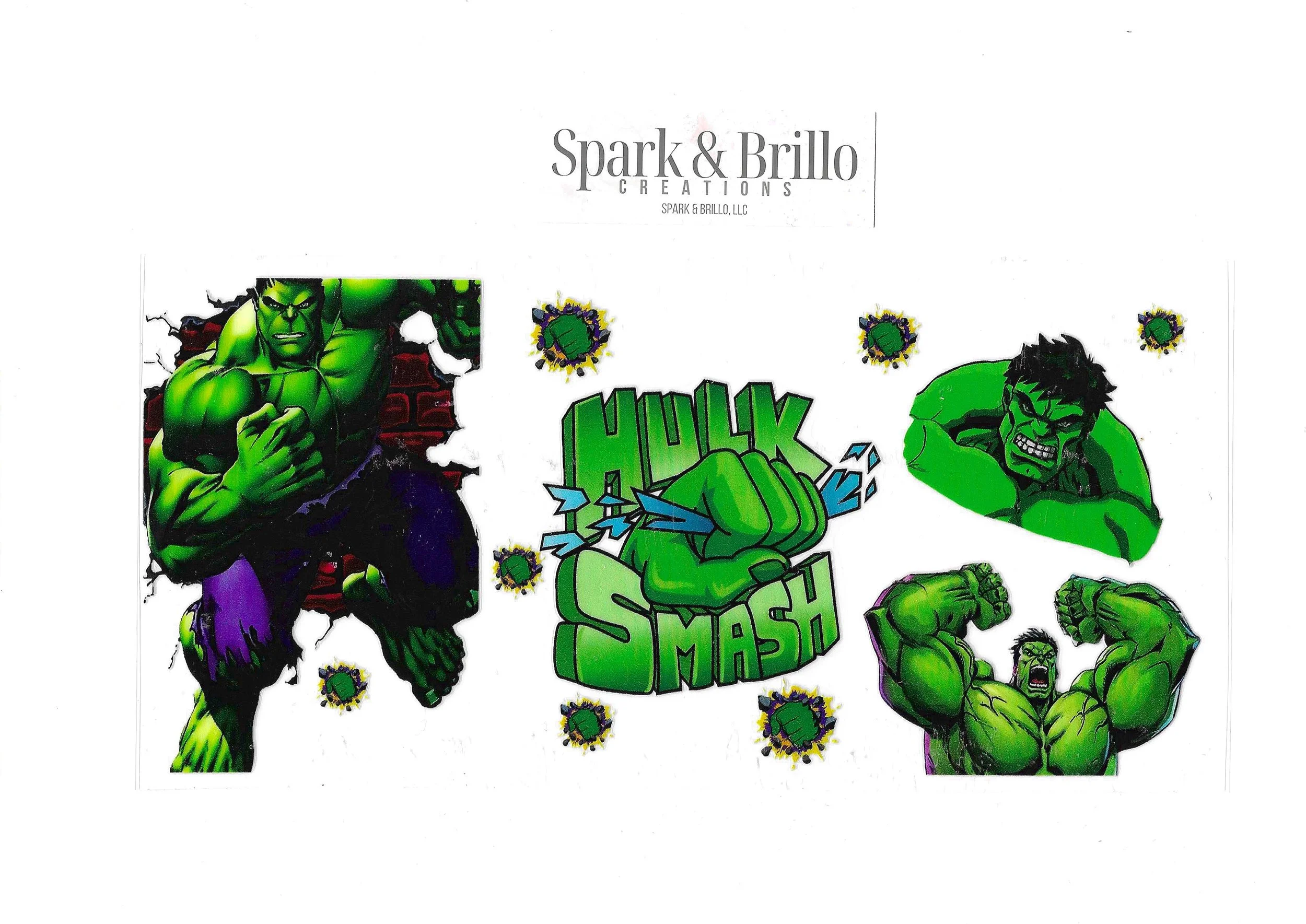 Hulk - 16 OZ UV DTF Wraps