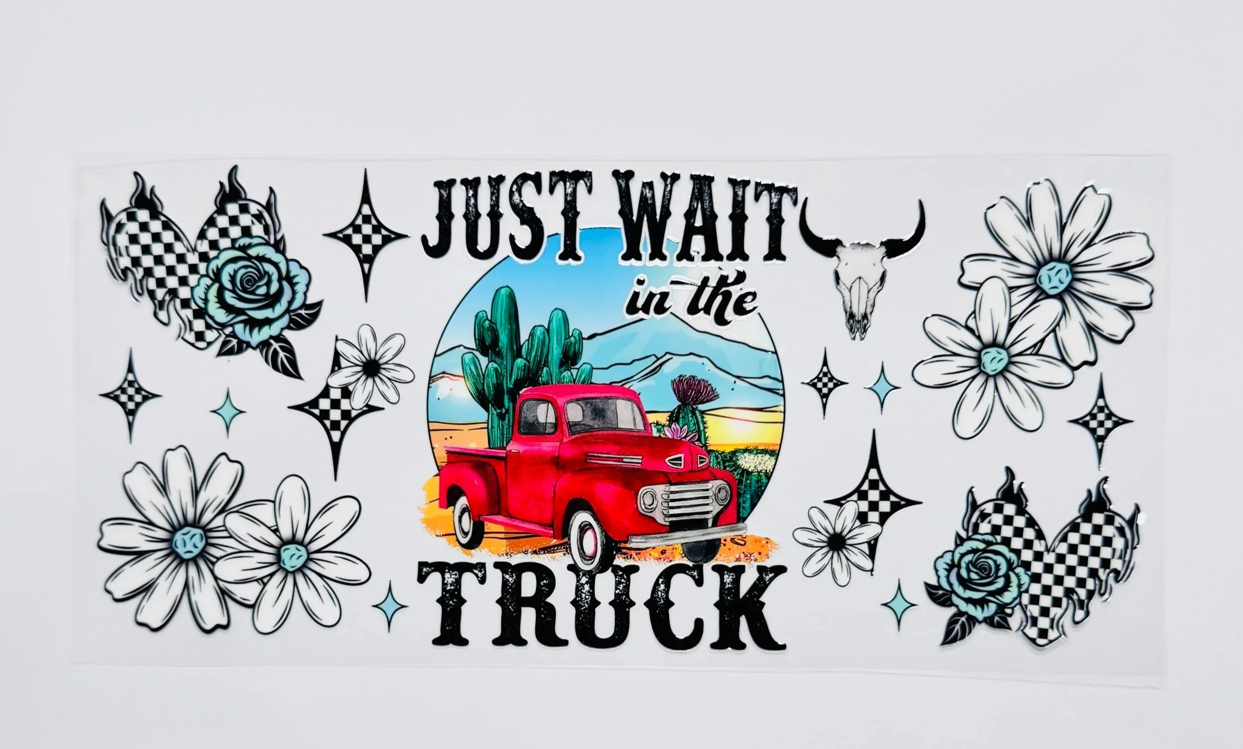 Western -  16 OZ  UV DTF Wraps