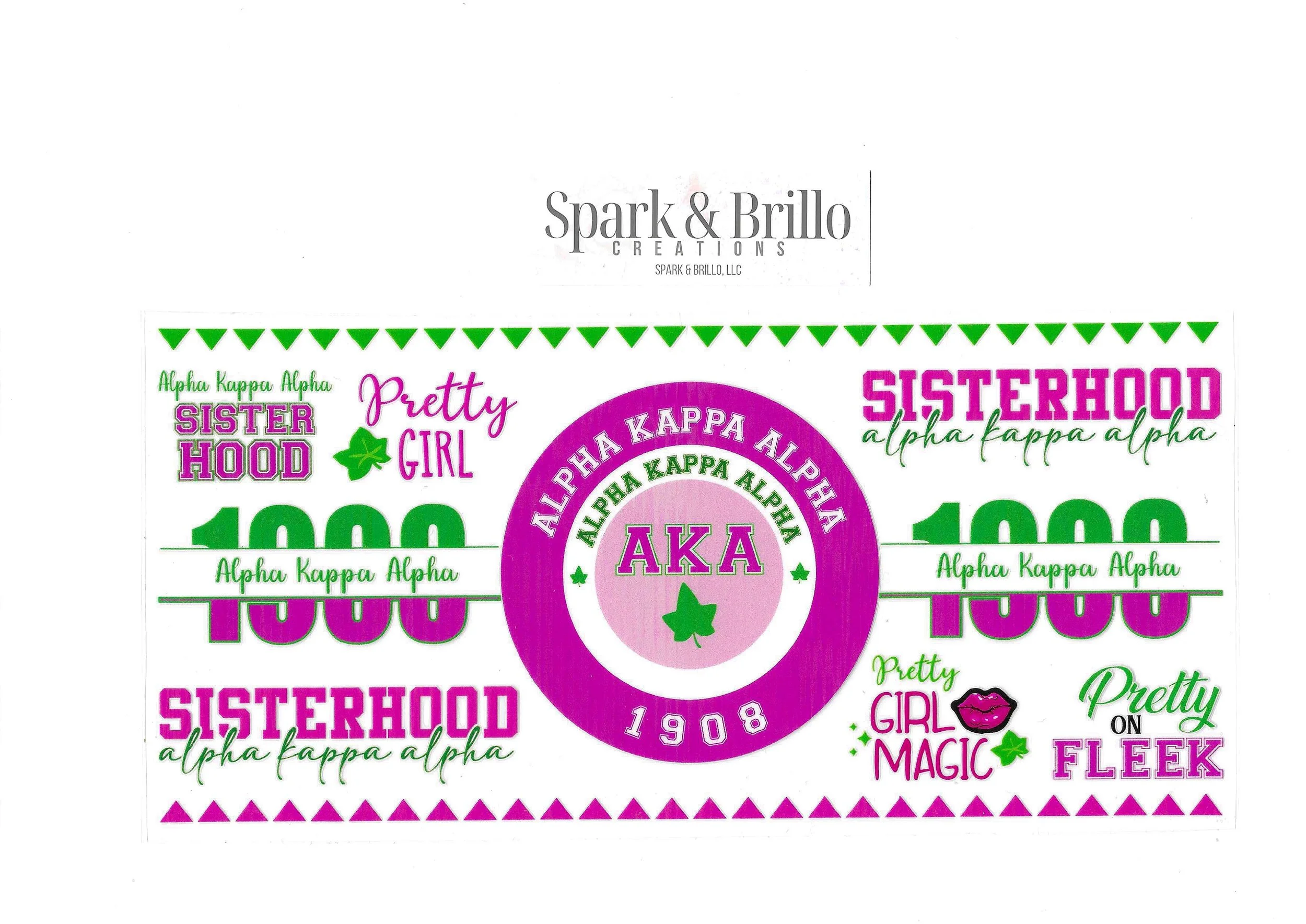 Sorority - 16 OZ UV DTF Wraps