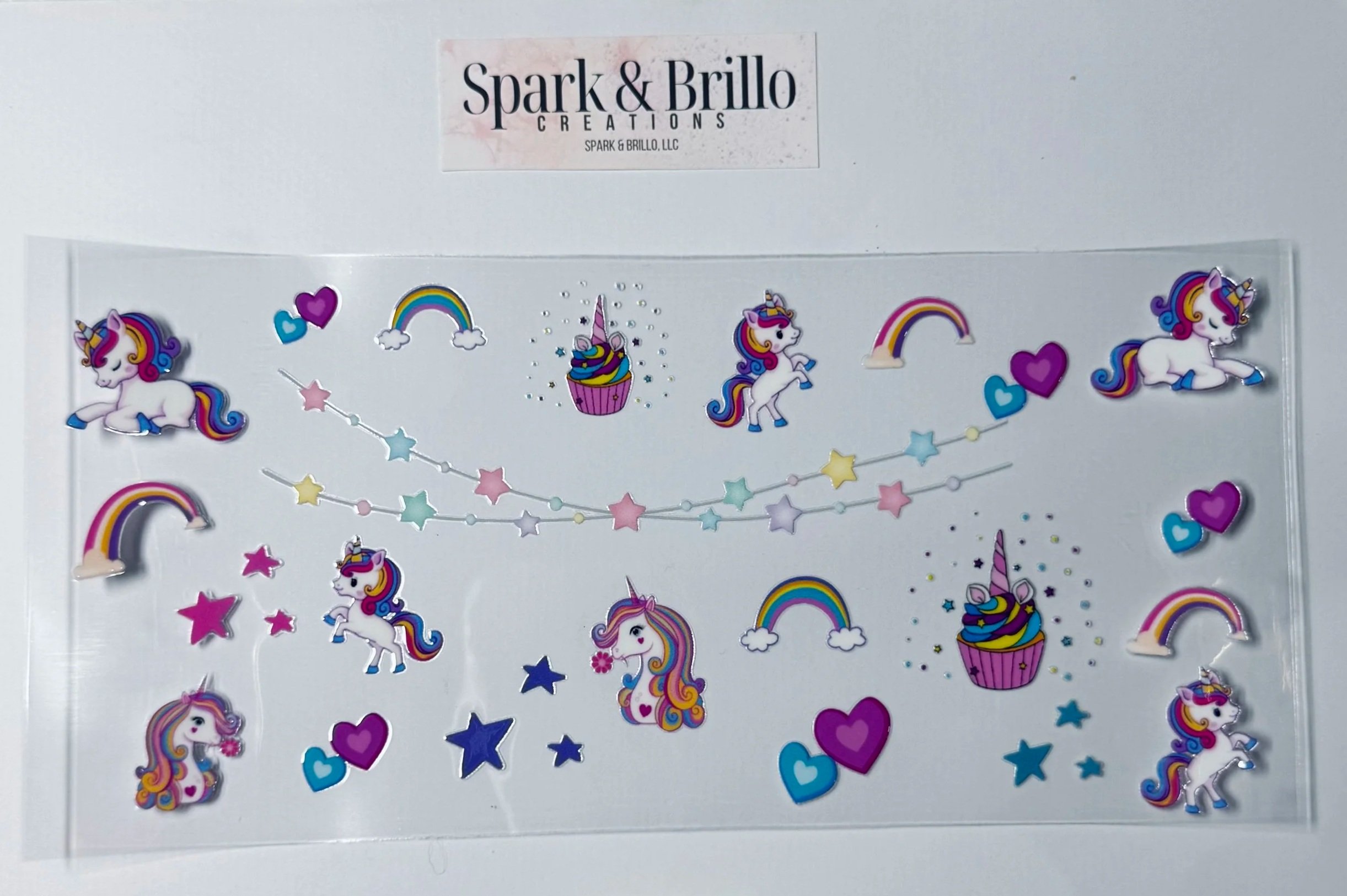 Unicorn 16 OZ  Wraps