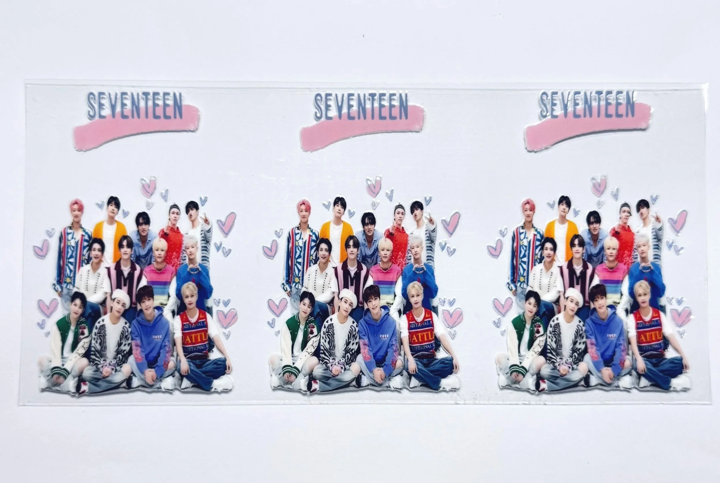 KPop Seventeen - 16 OZ Wraps
