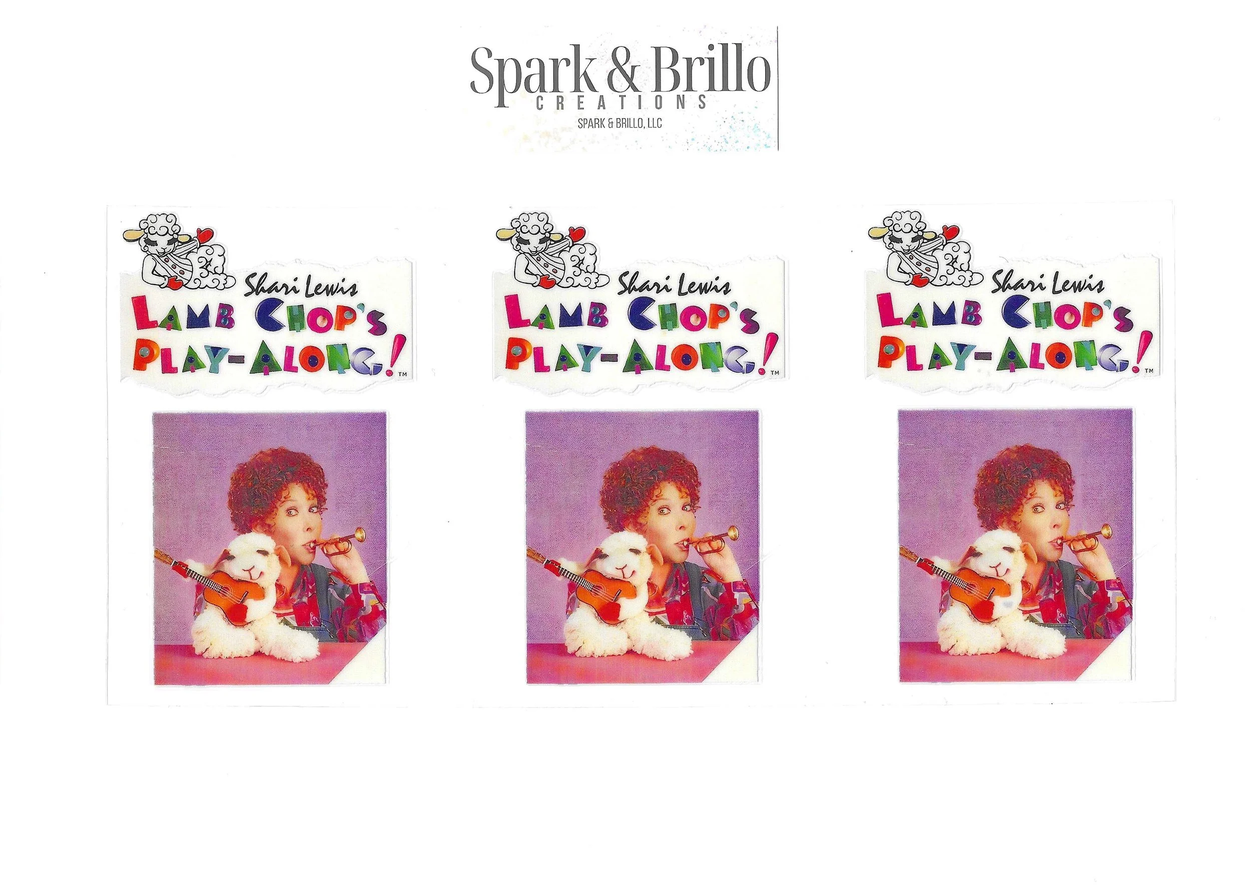 Sparkling New | Lamb Chop - 16 oz UV DTF Wraps