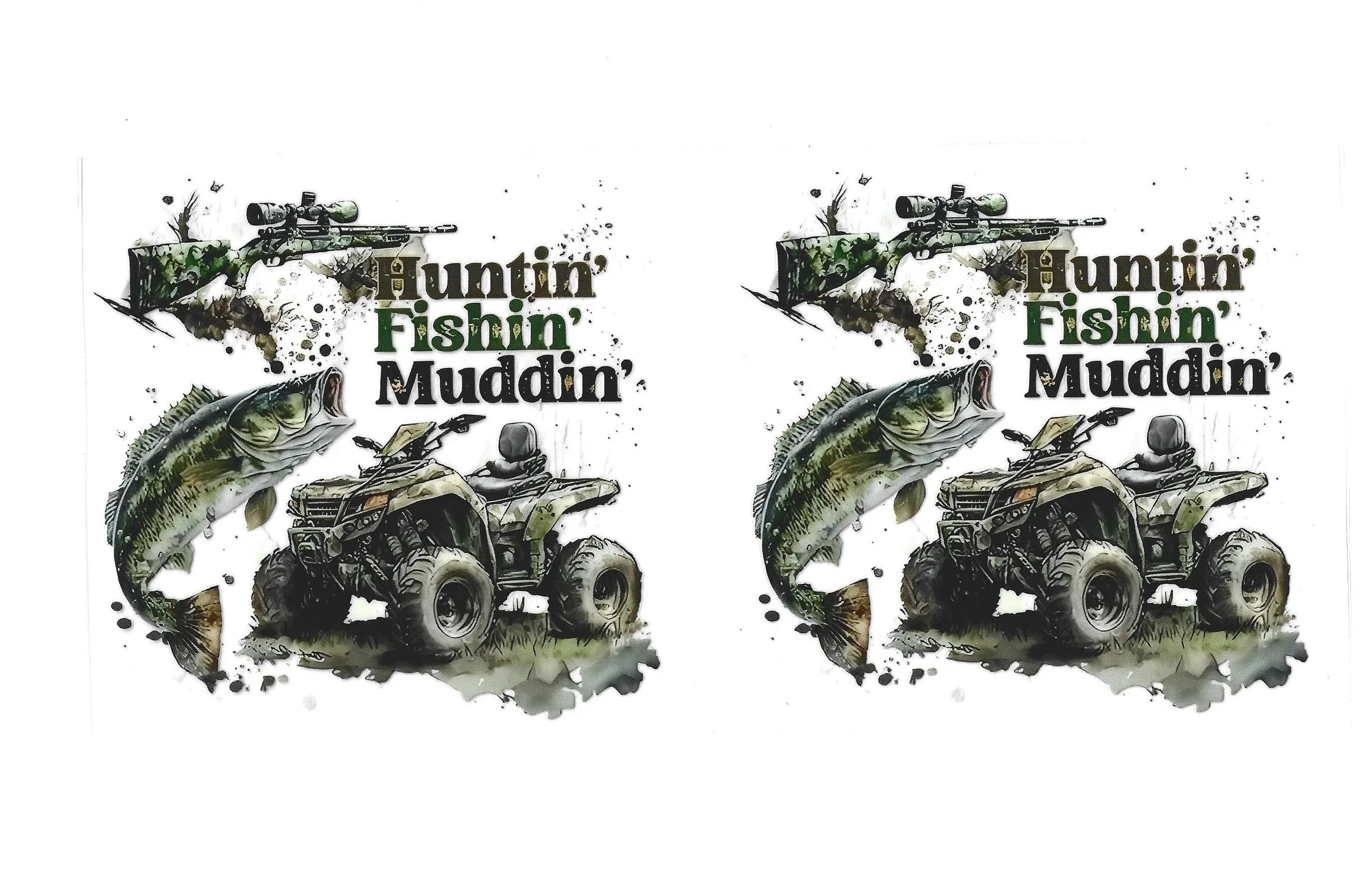 Hunting- 16 OZ Wraps