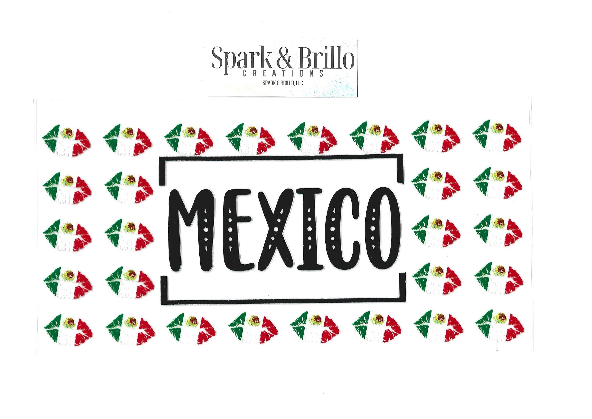 Hispanic | Mexico -  16 OZ  UV DTF Wraps