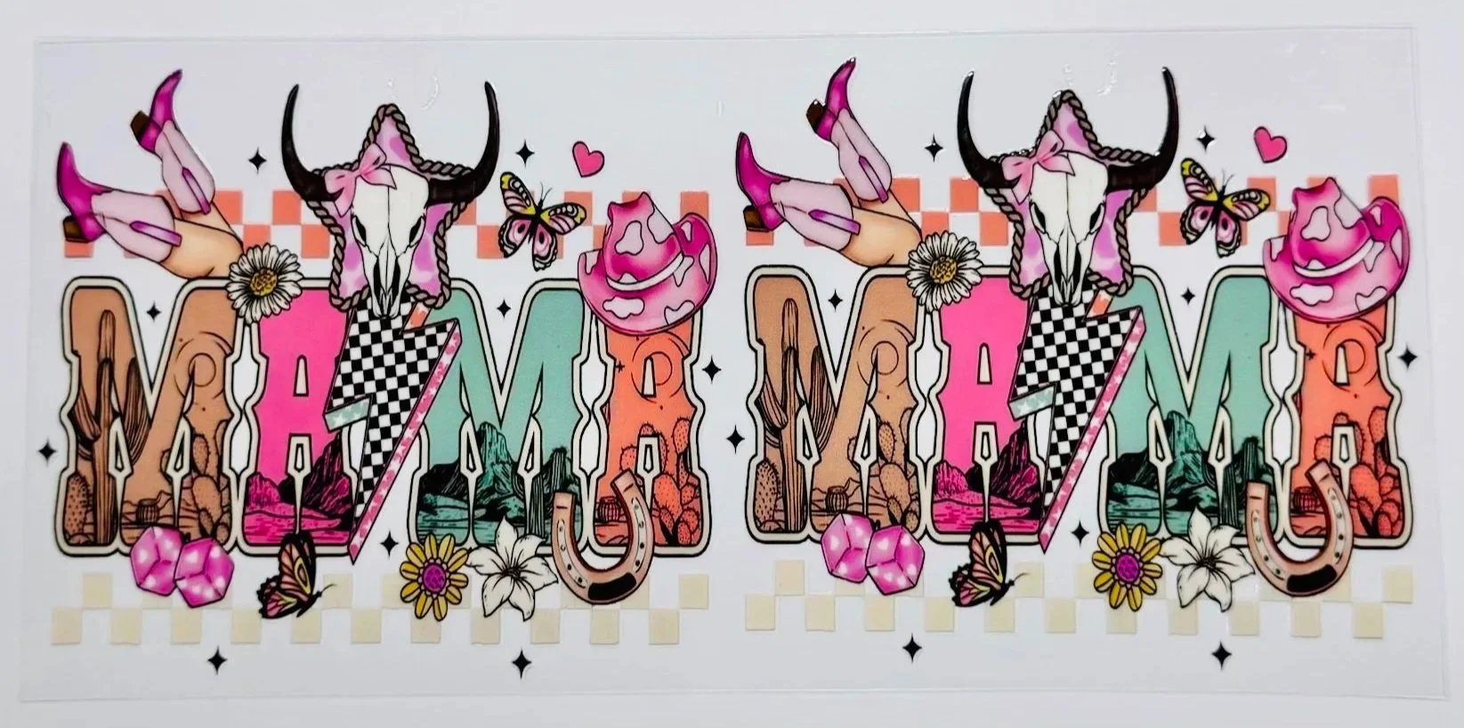 Mama -  16 OZ  UV DTF Wraps