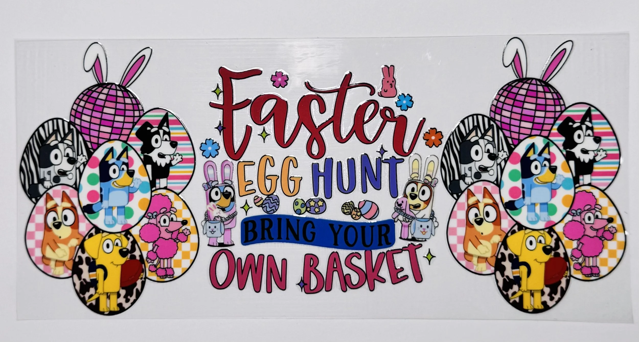 Easter -  16 OZ  UV DTF Wraps