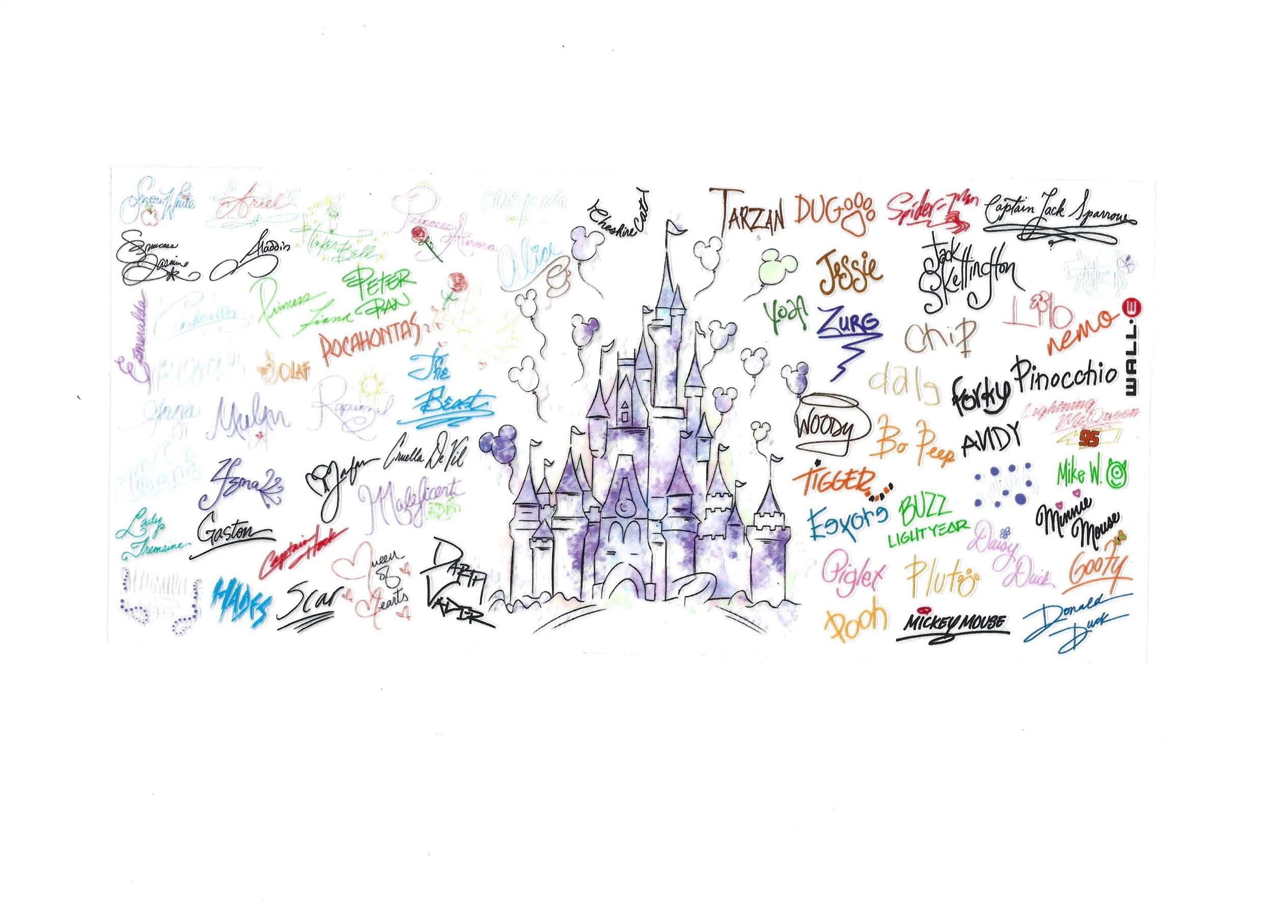 Princess Castle - 16 OZ Wraps