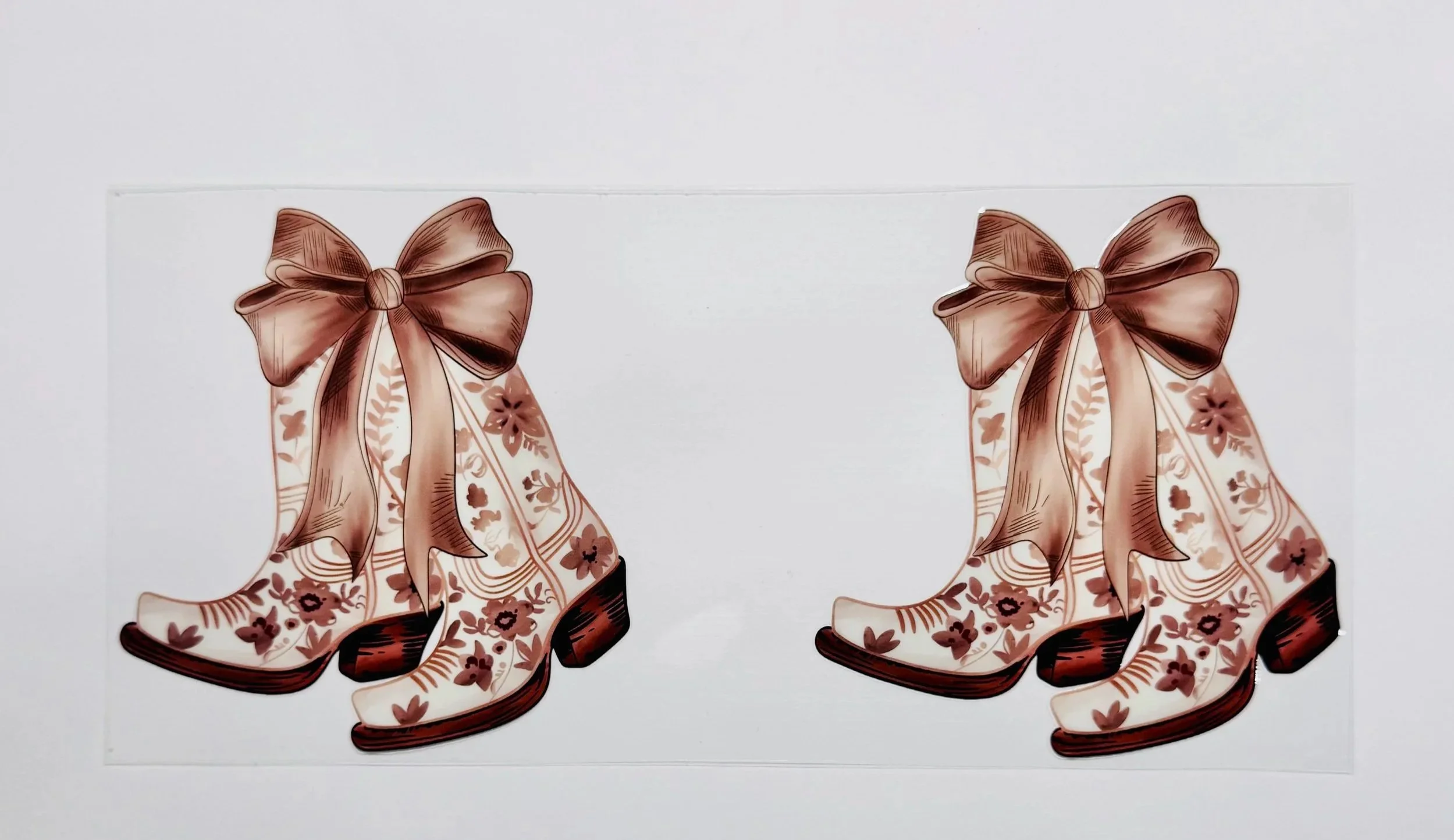 Western -  16 OZ  UV DTF Wraps