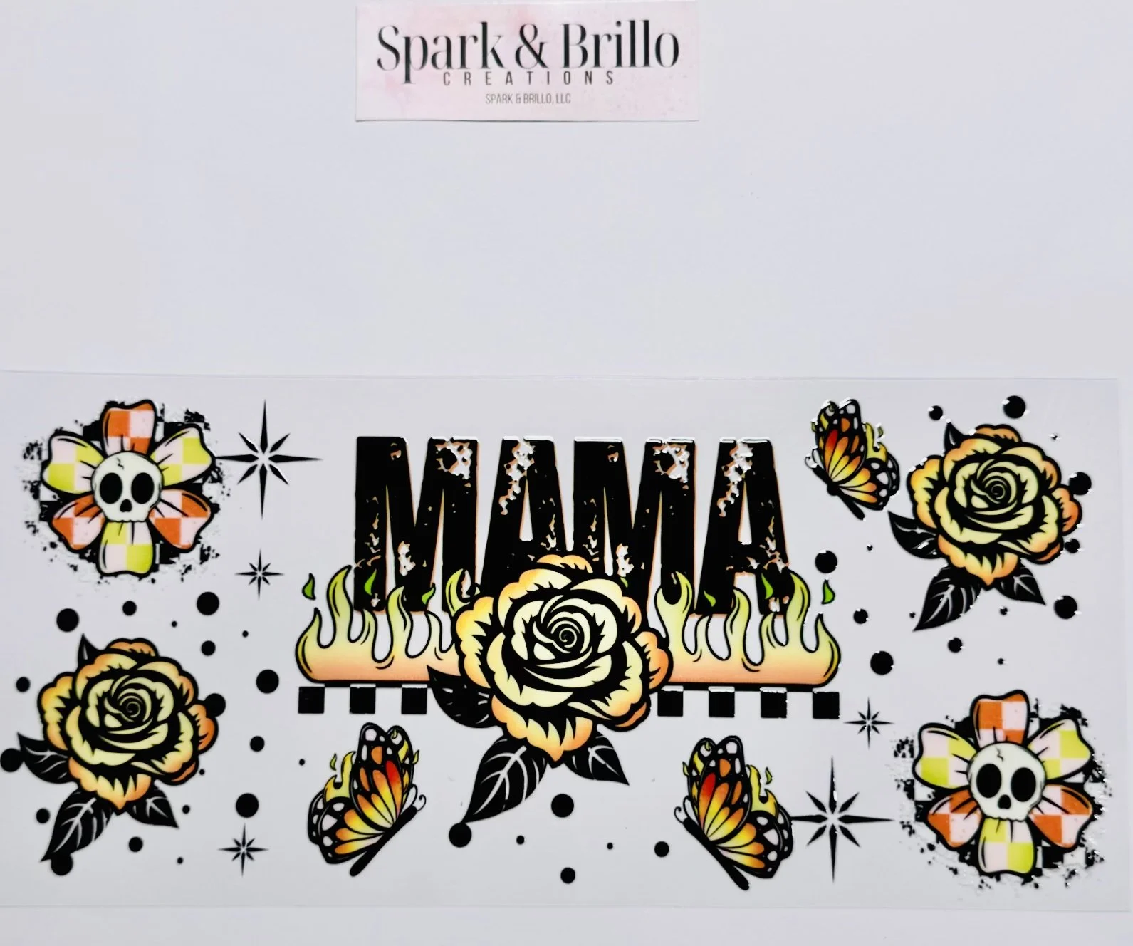 Mama -  16 OZ  UV DTF Wraps