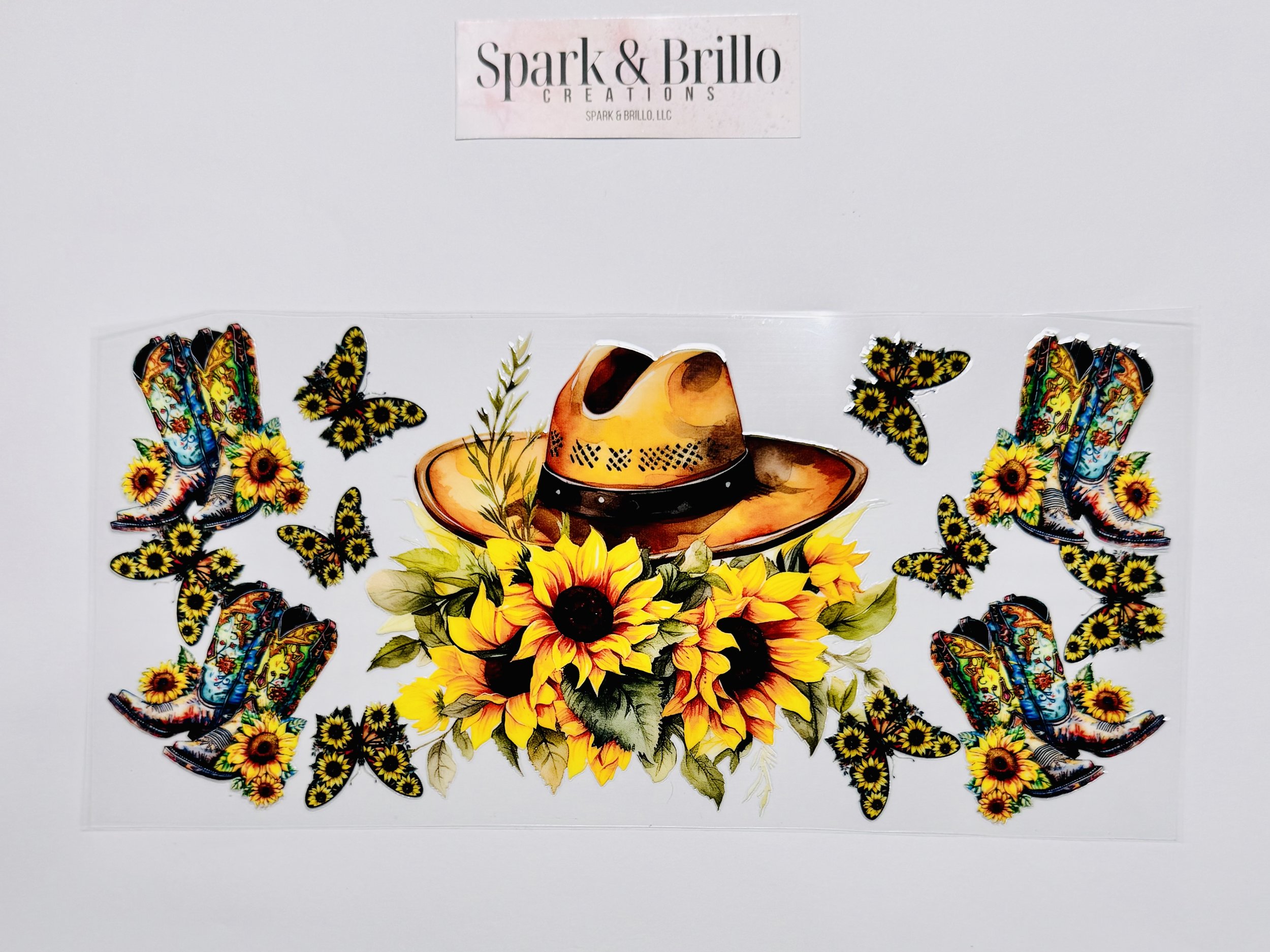 Western -  16 OZ  UV DTF Wraps