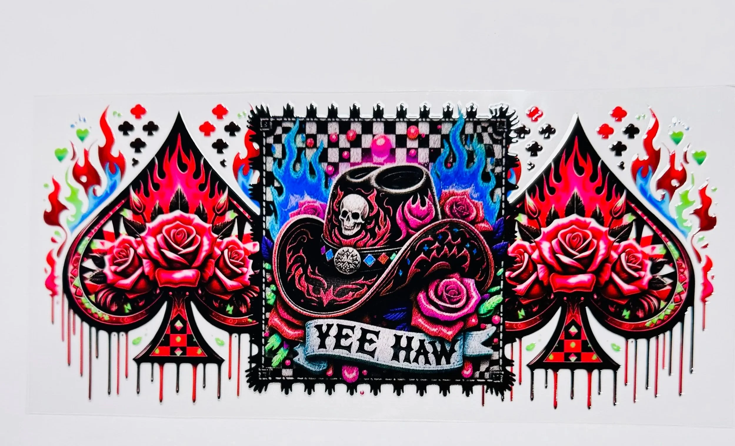 Western -  16 OZ  UV DTF Wraps