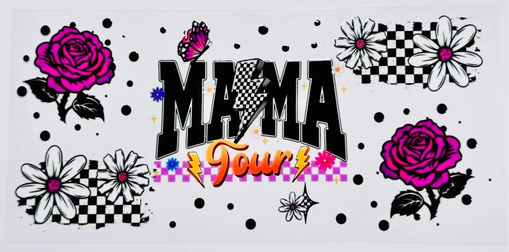 Mama -  16 OZ  UV DTF Wraps