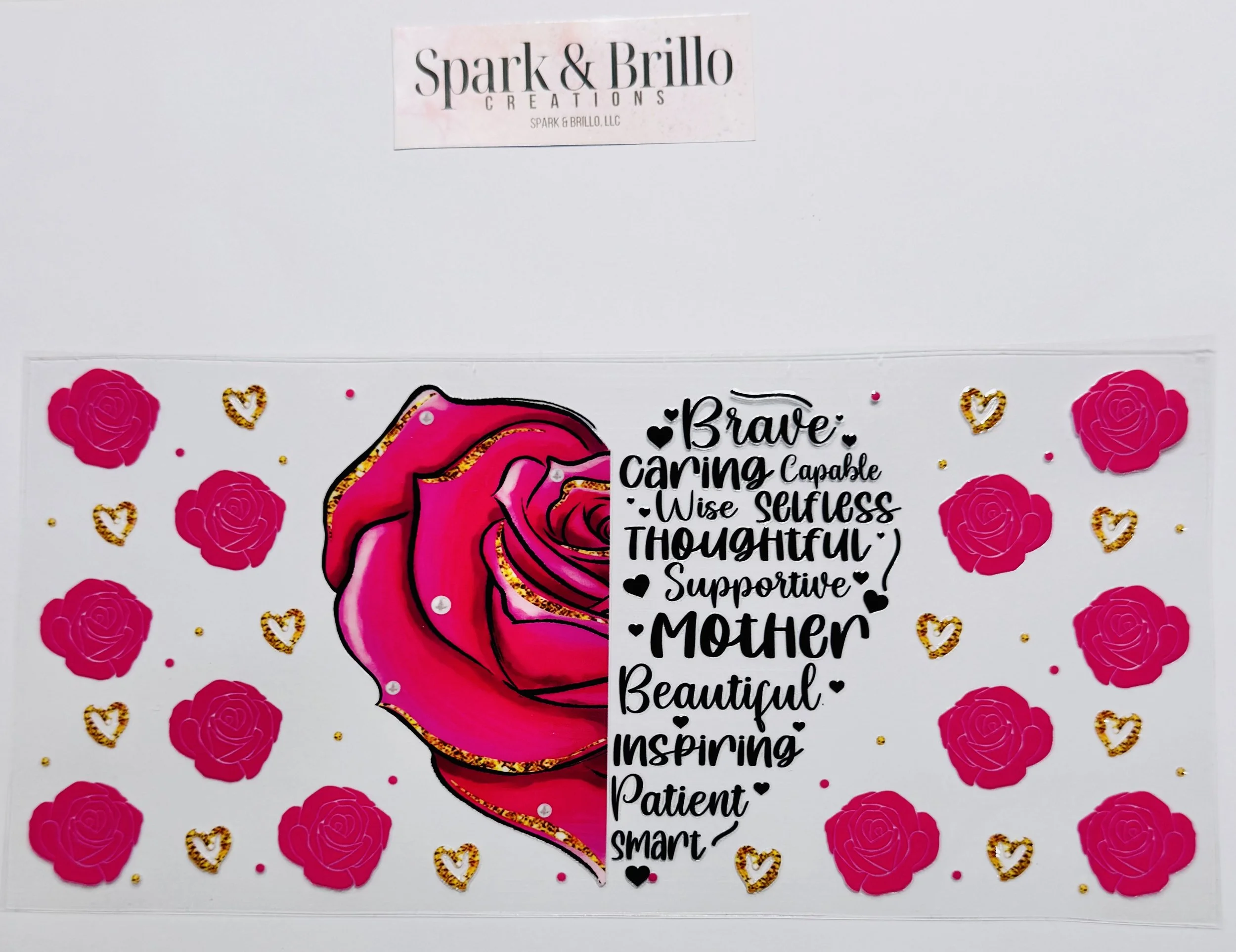 Mama -  16 OZ  UV DTF Wraps