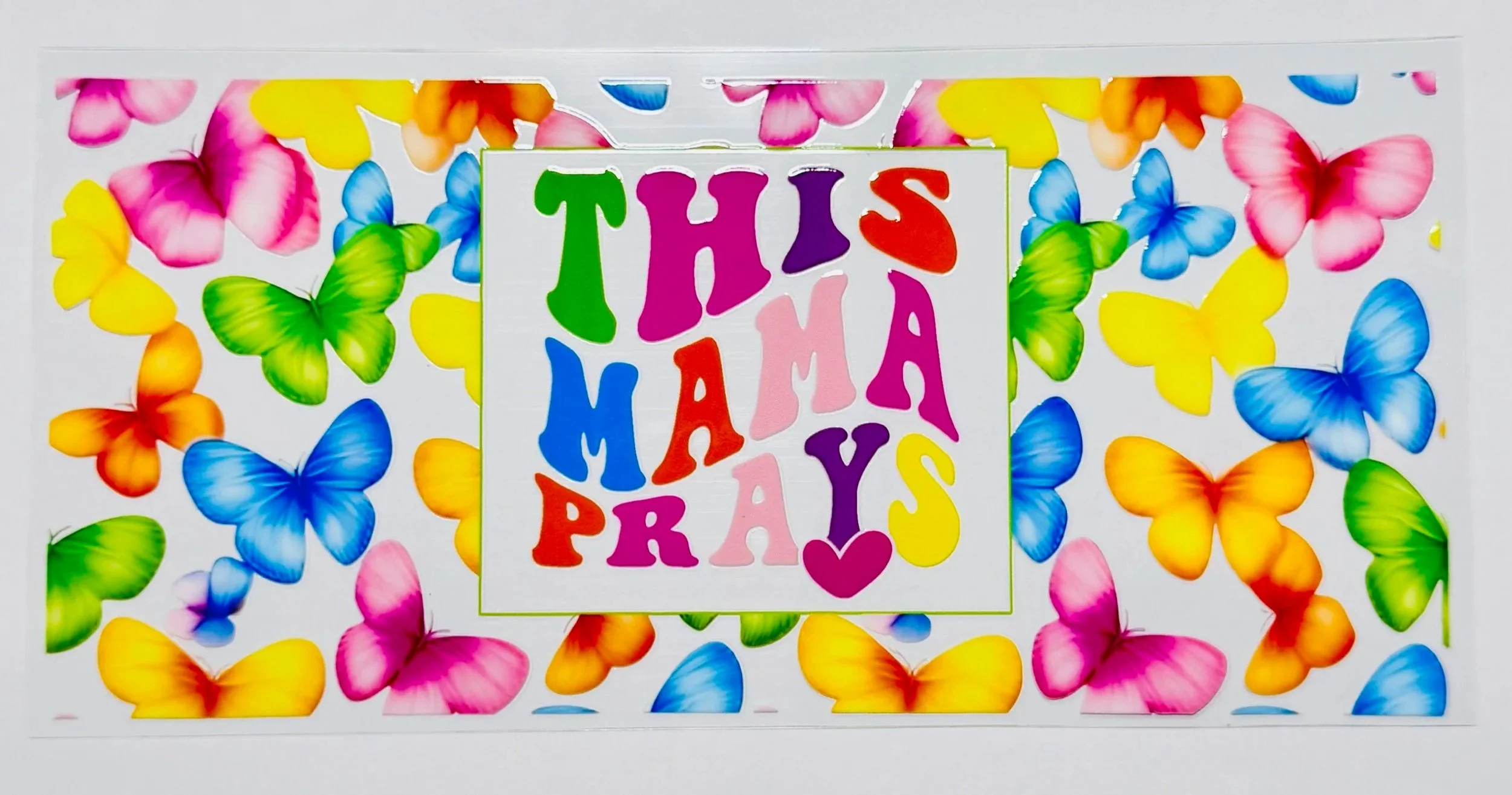 Mama -  16 OZ  UV DTF Wraps