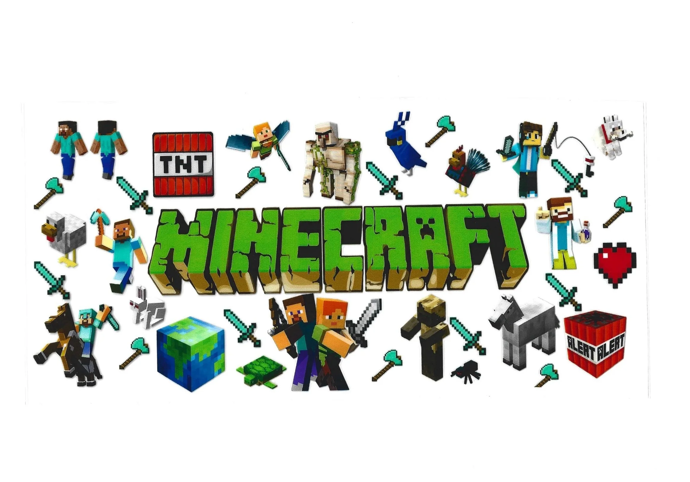 Minecraft - 16 OZ Wraps