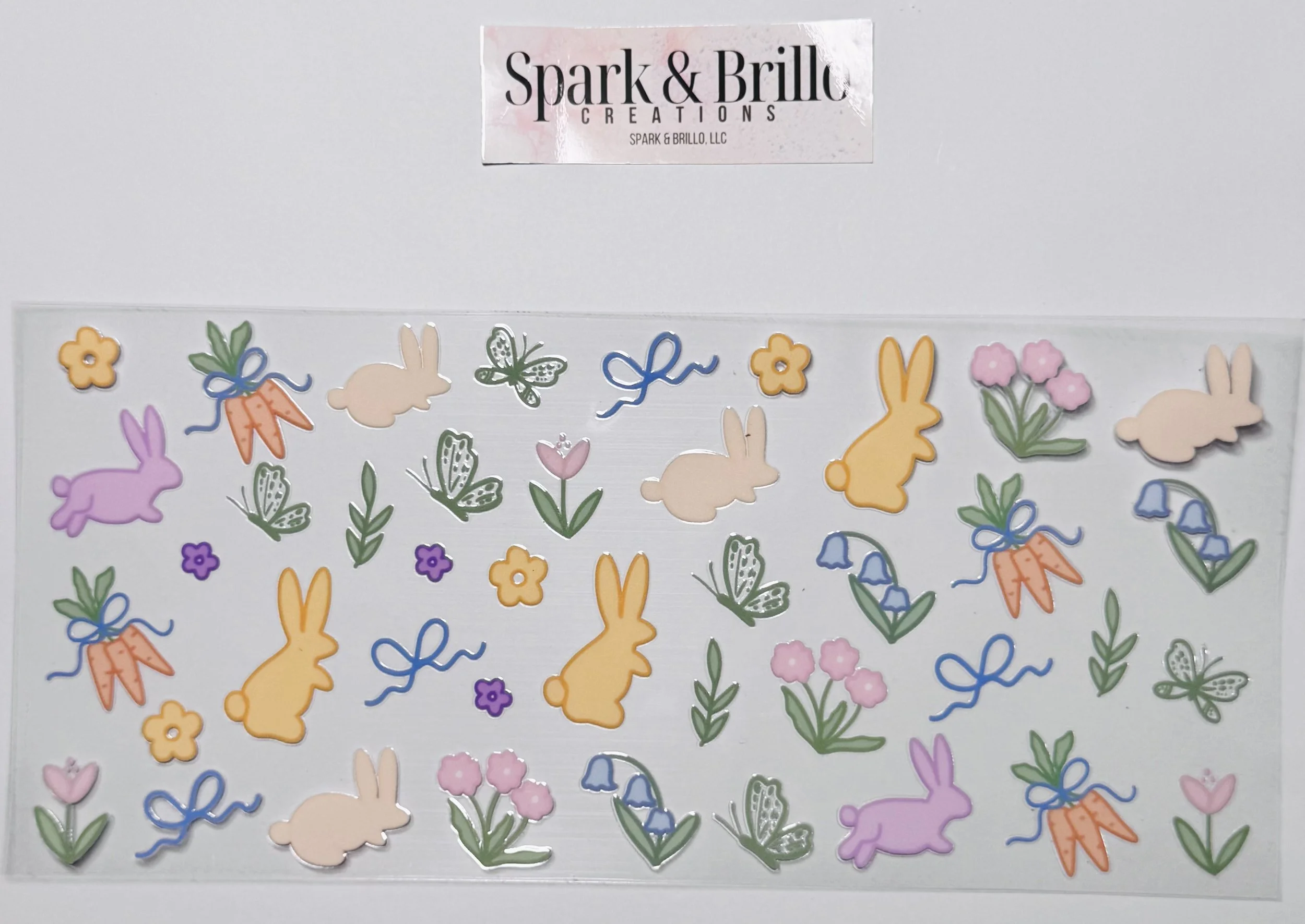 Easter -  16 OZ  UV DTF Wraps