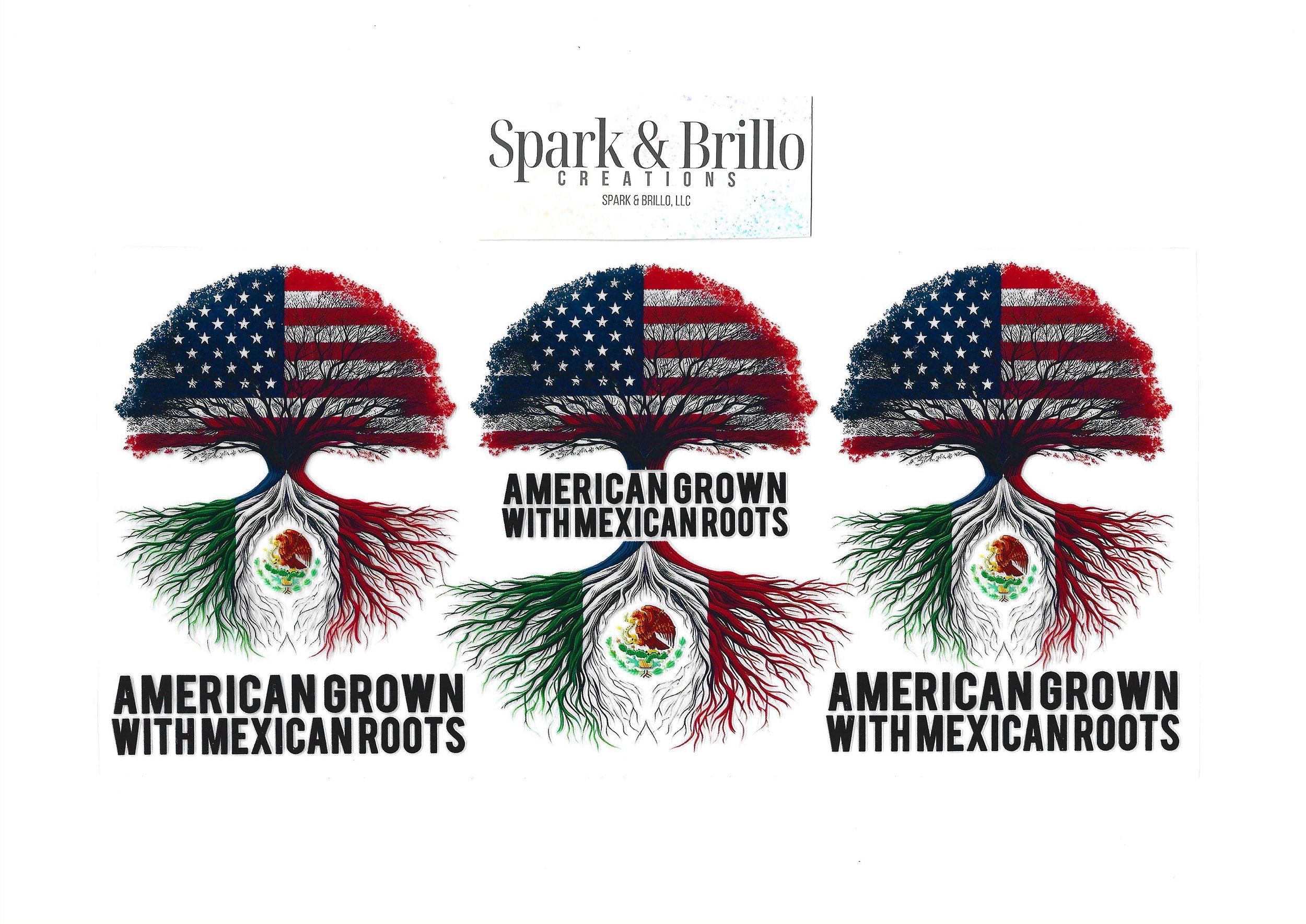 Hispanic | Latin Roots -  16 OZ  UV DTF Wraps