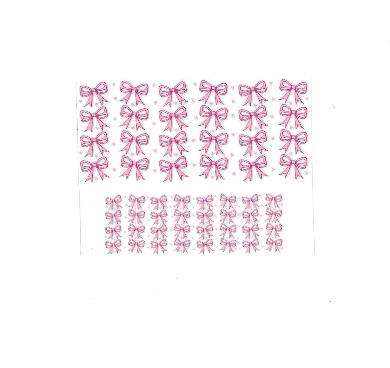 Bows & Cherries - Mini Tumbler Keychain UV DTF Wraps