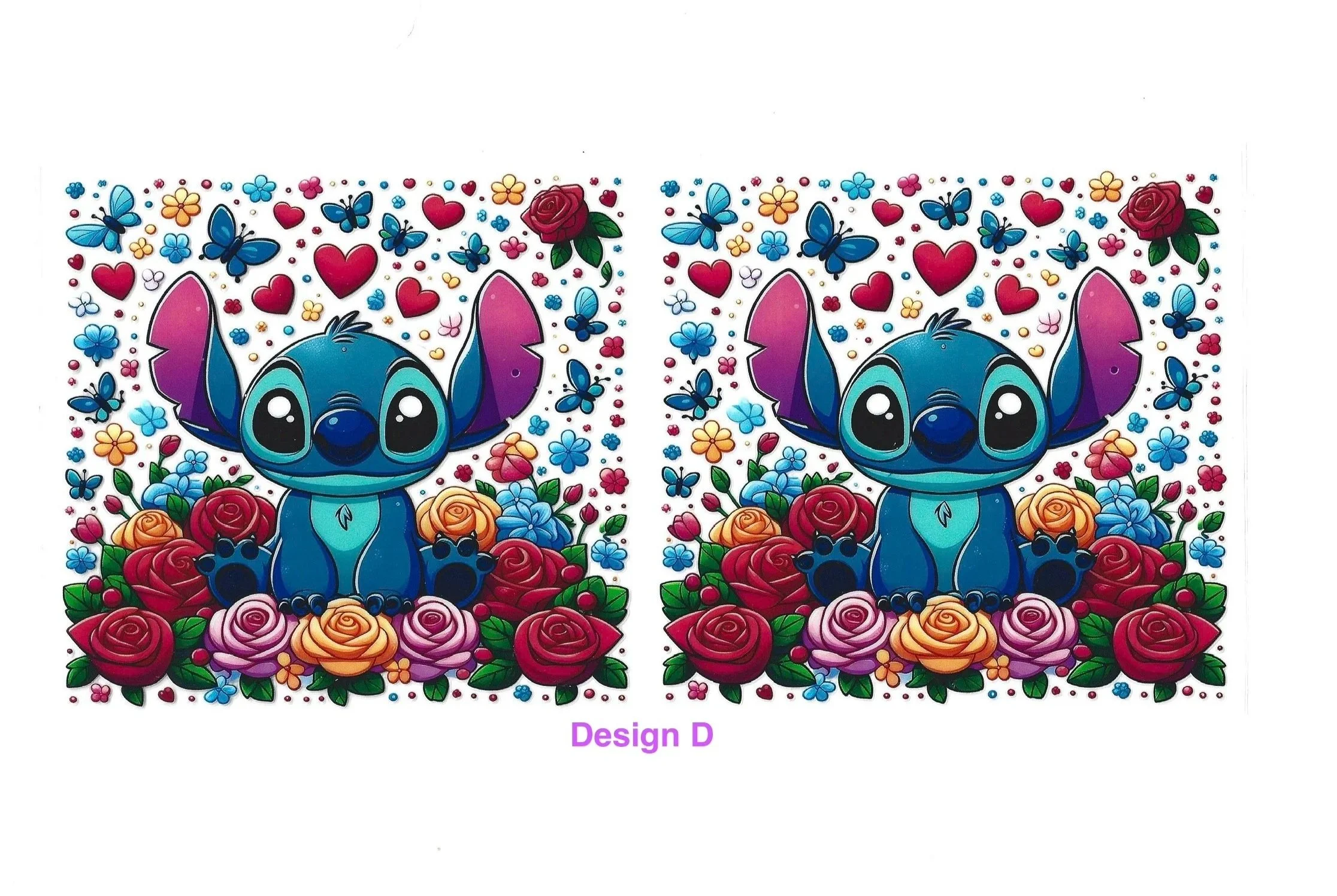 Blue Alien- 16 OZ Wraps (Various Designs)