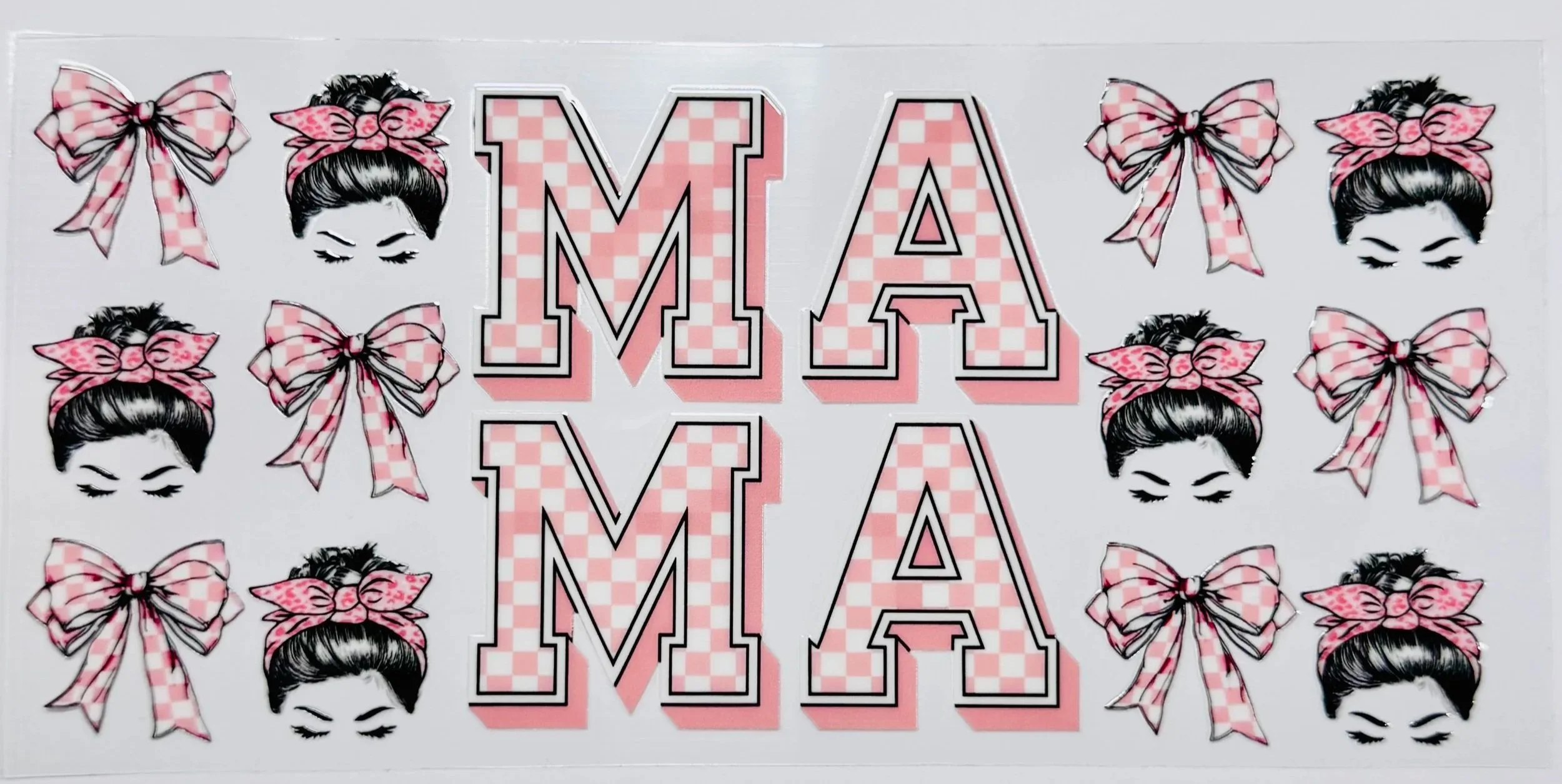 Mama -  16 OZ  UV DTF Wraps