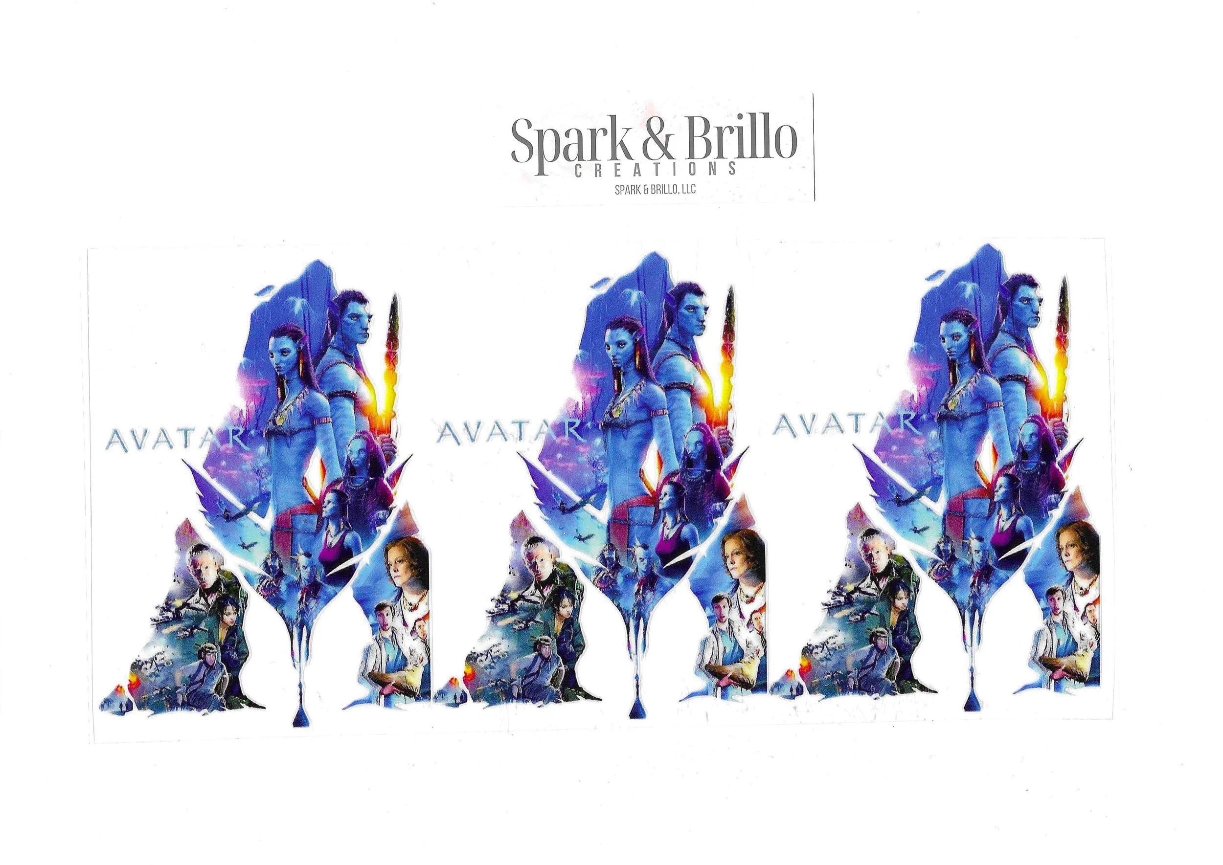 Avatar - 16 oz UV DTF Wraps