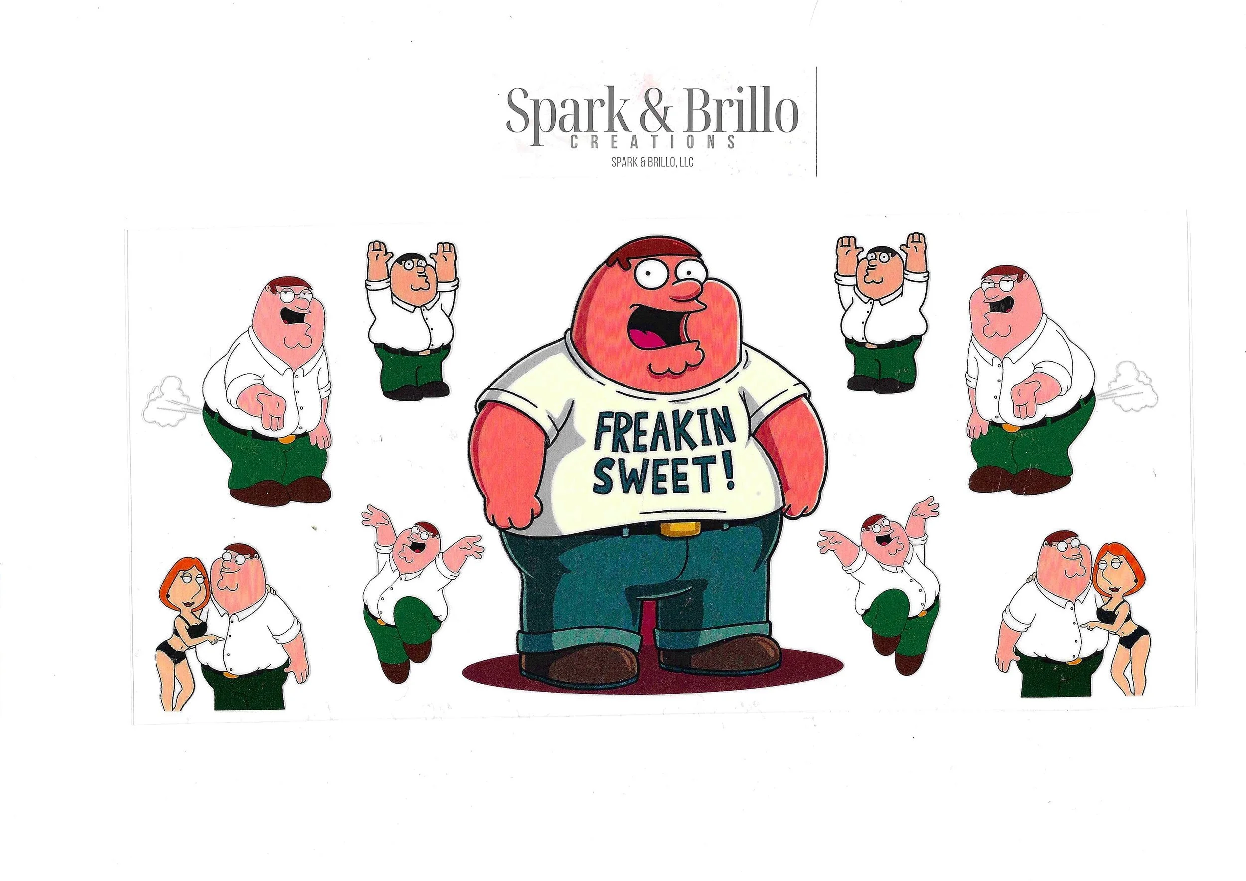 Family Guy - 16 oz UV DTF Wraps