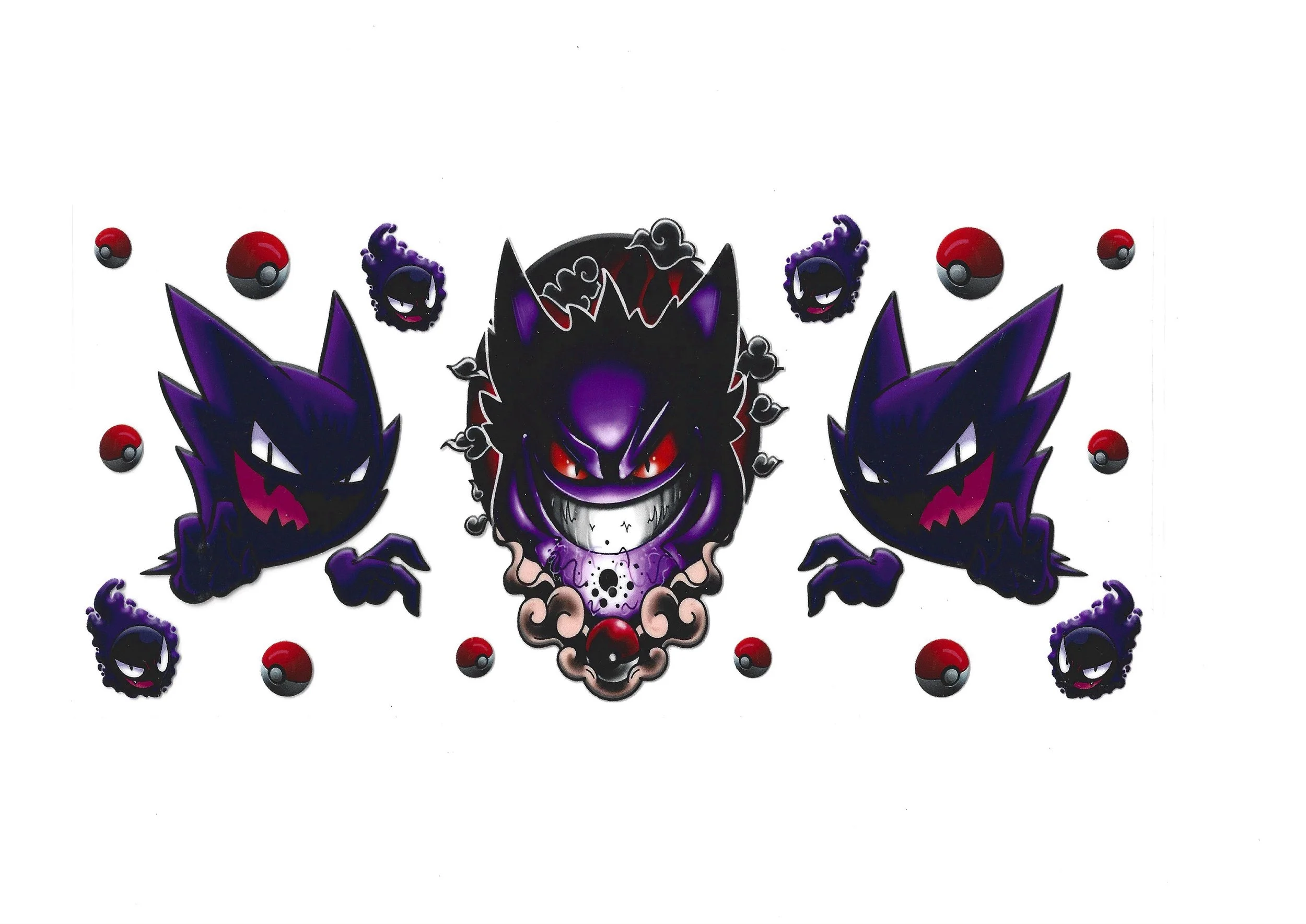 Pokemon- 16 OZ Wraps