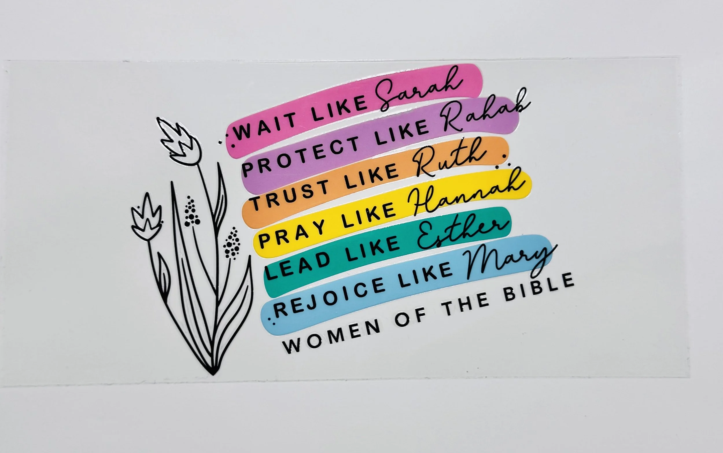 Faith - 16 OZ UV DTF Wraps