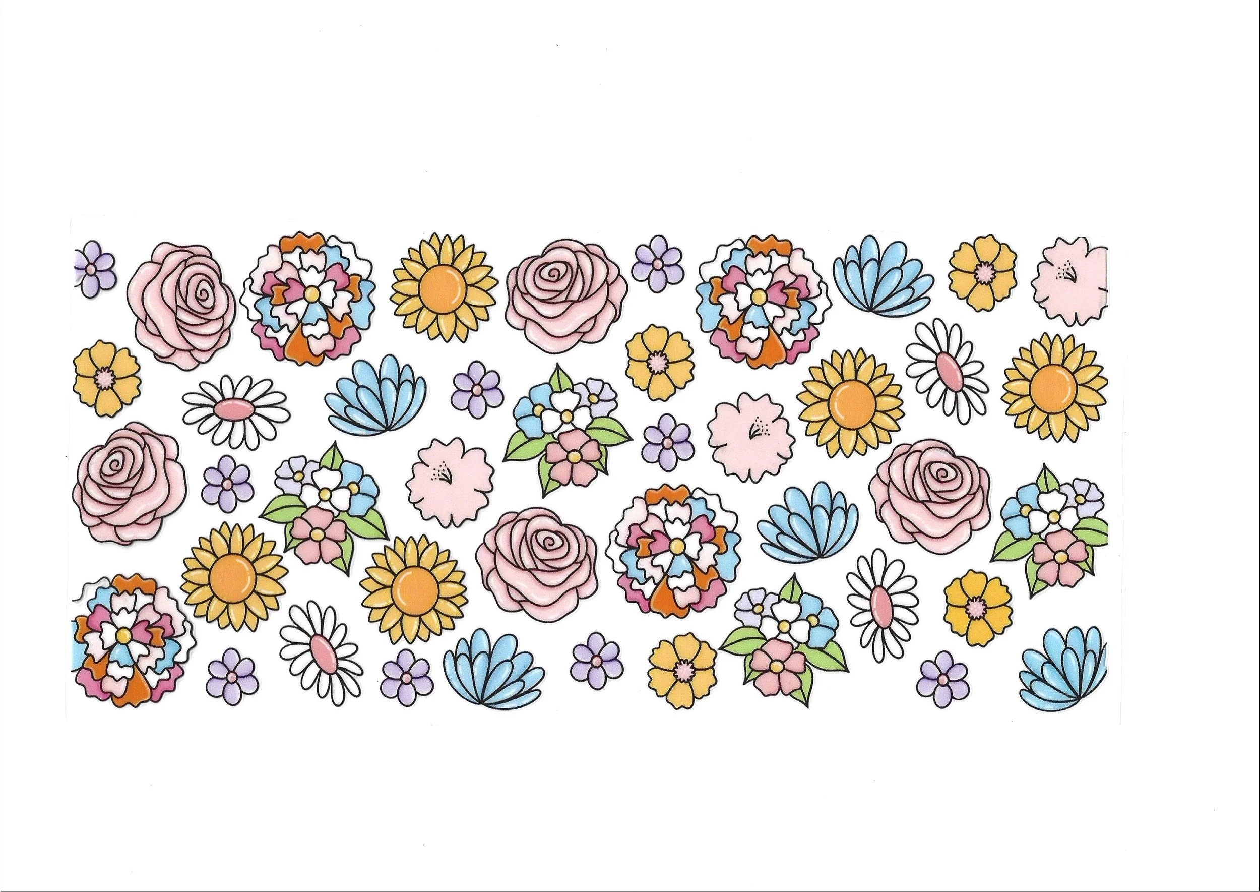 Flowers - 16 OZ Wraps