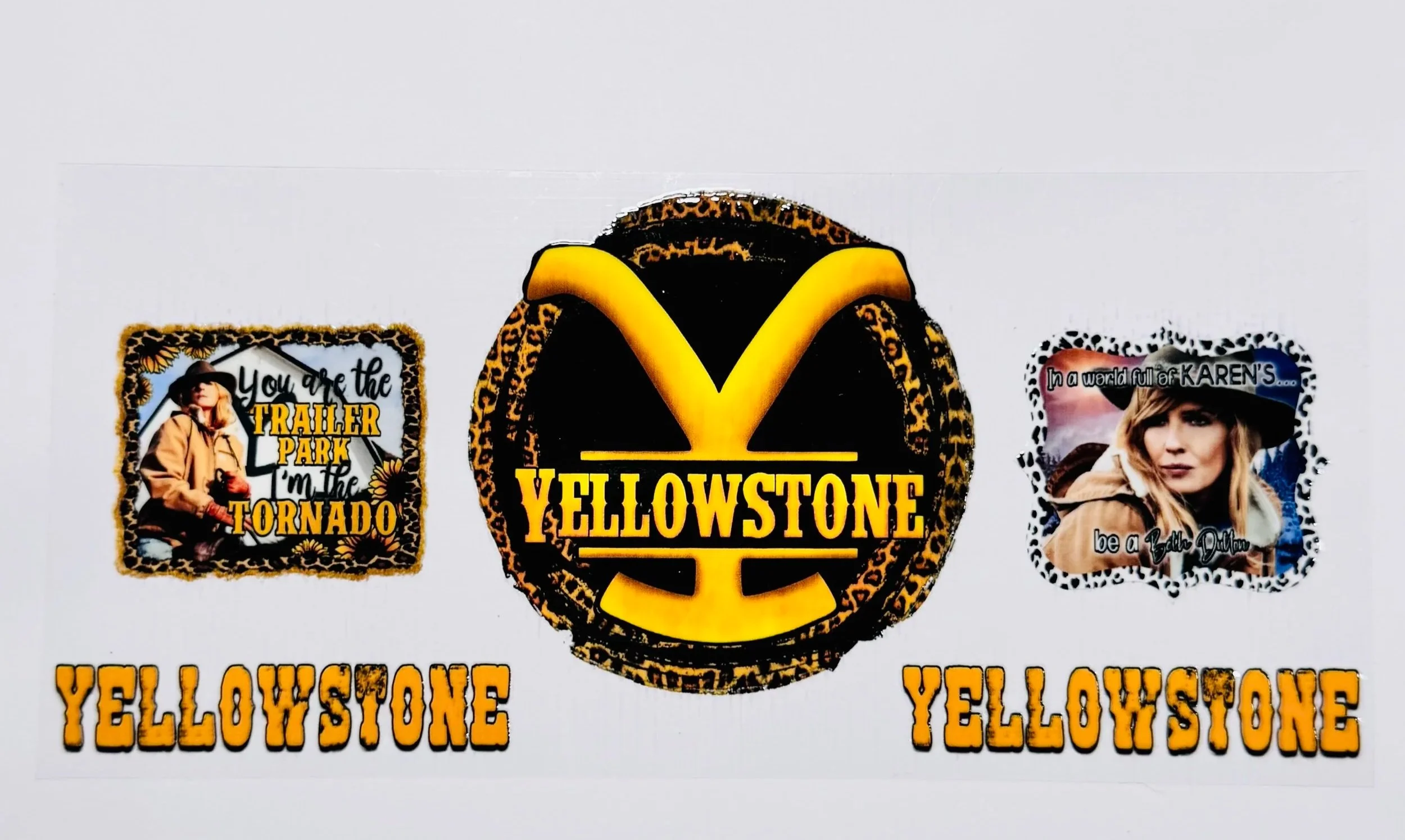 Western -  16 OZ  UV DTF Wrap