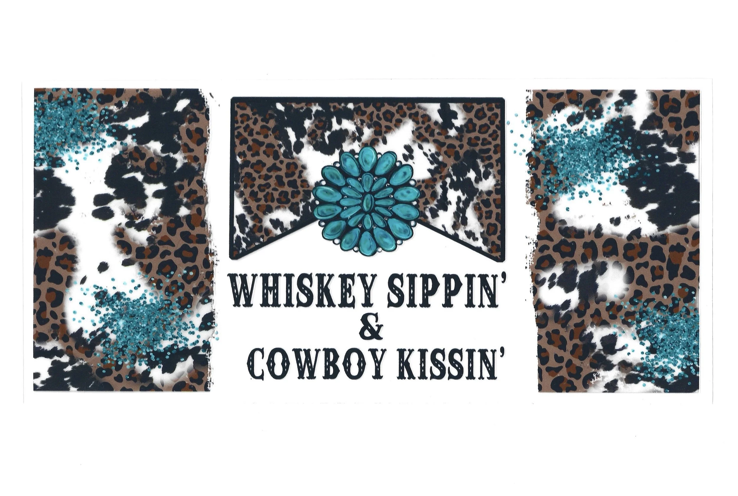 Western -  16 OZ  UV DTF Wraps