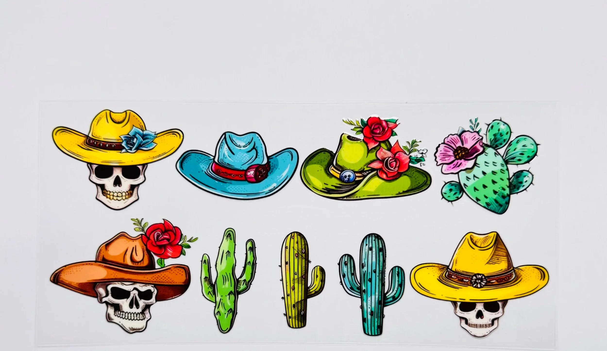 Western -  16 OZ  UV DTF Wraps