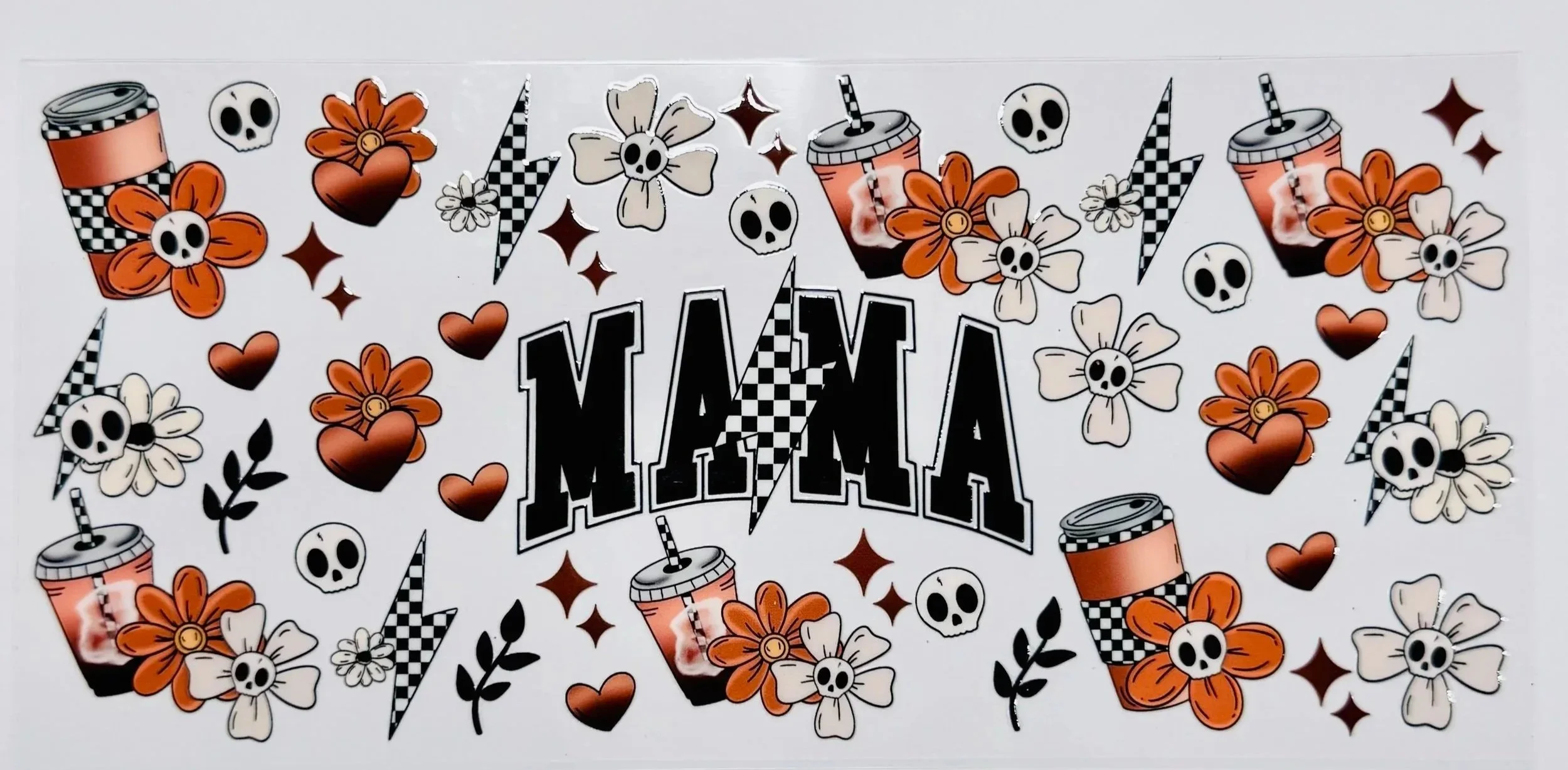 Mama -  16 OZ  UV DTF Wraps