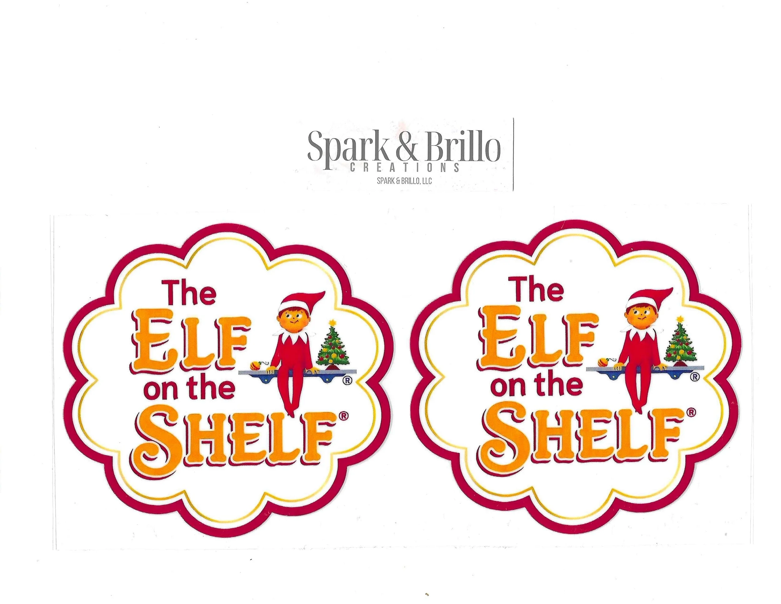 Christmas Elf on the Shelf -  16 Oz. UV DTF Cup Wraps