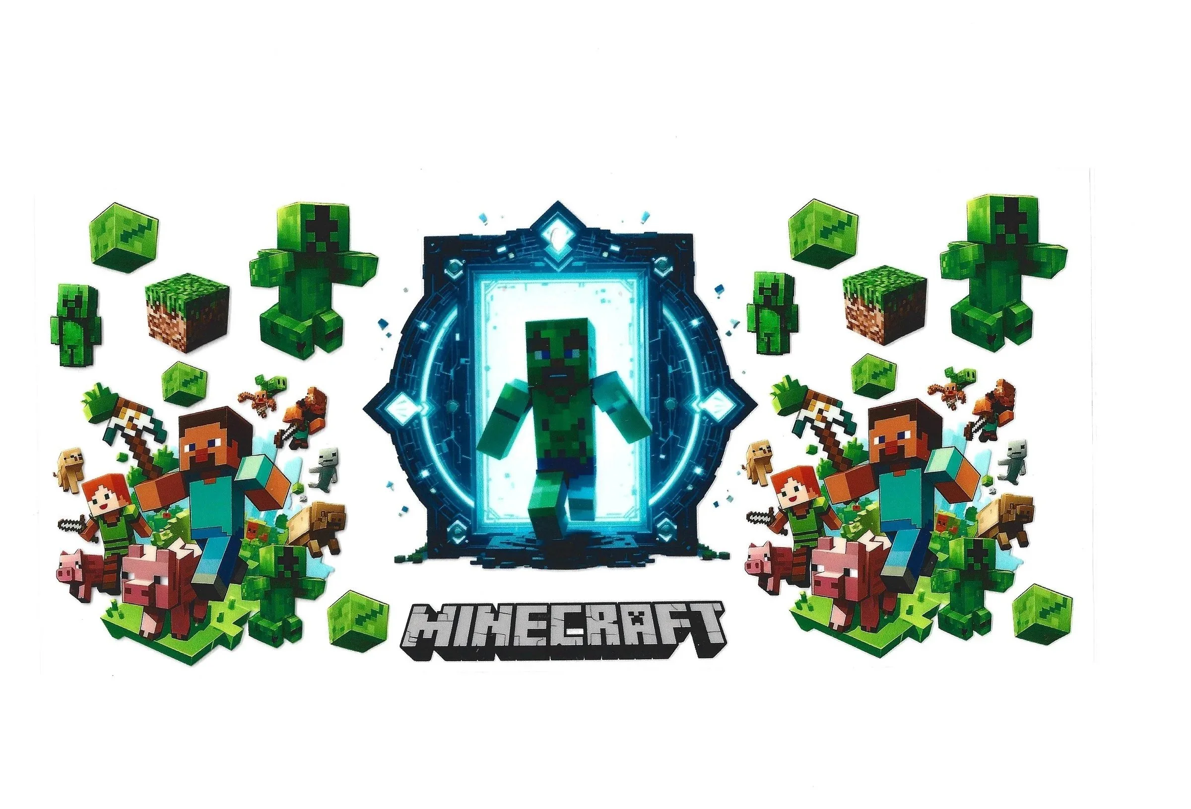 Minecraft - 16 OZ Wraps