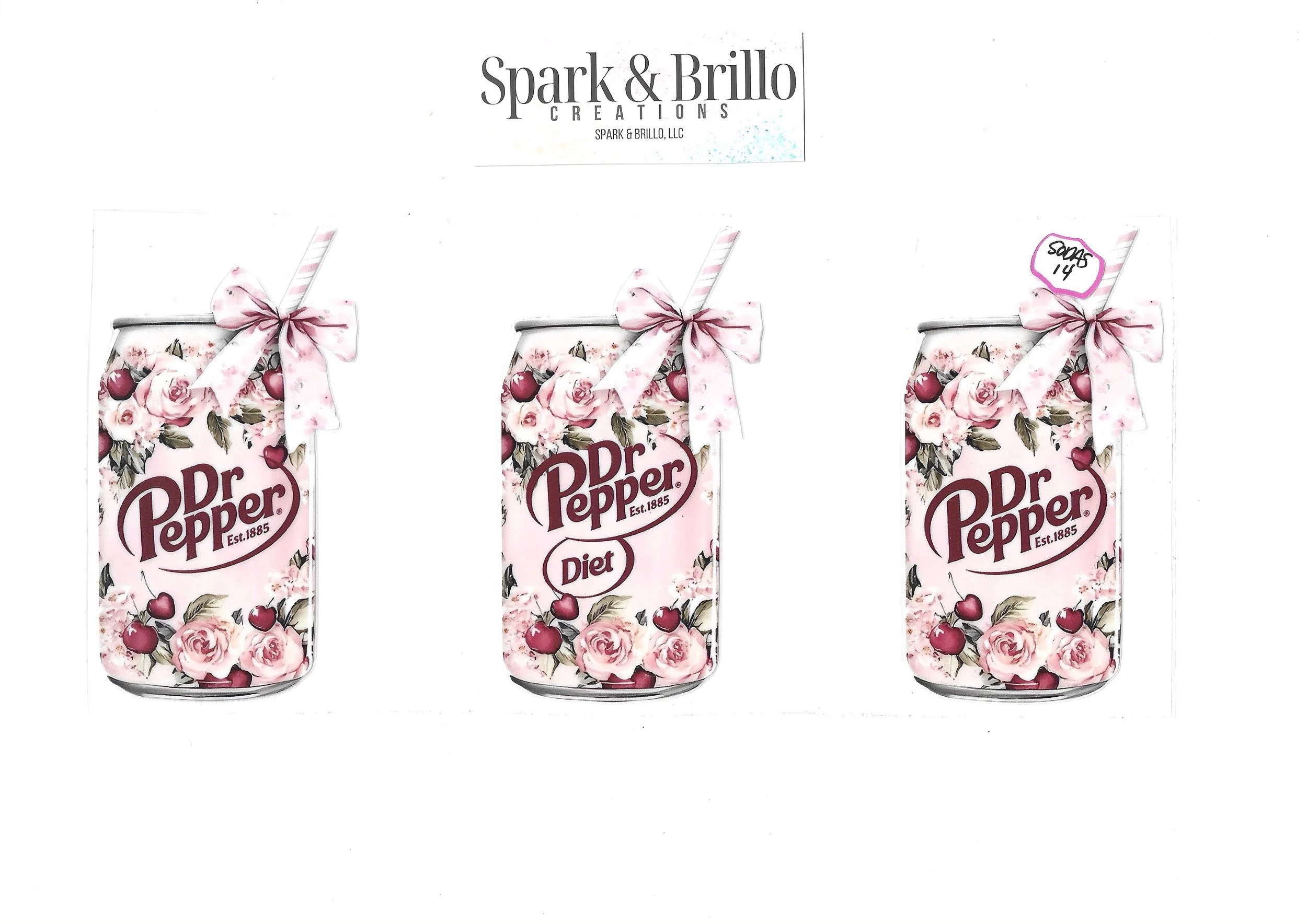 Dr. P  -  16 OZ  UV DTF Wraps