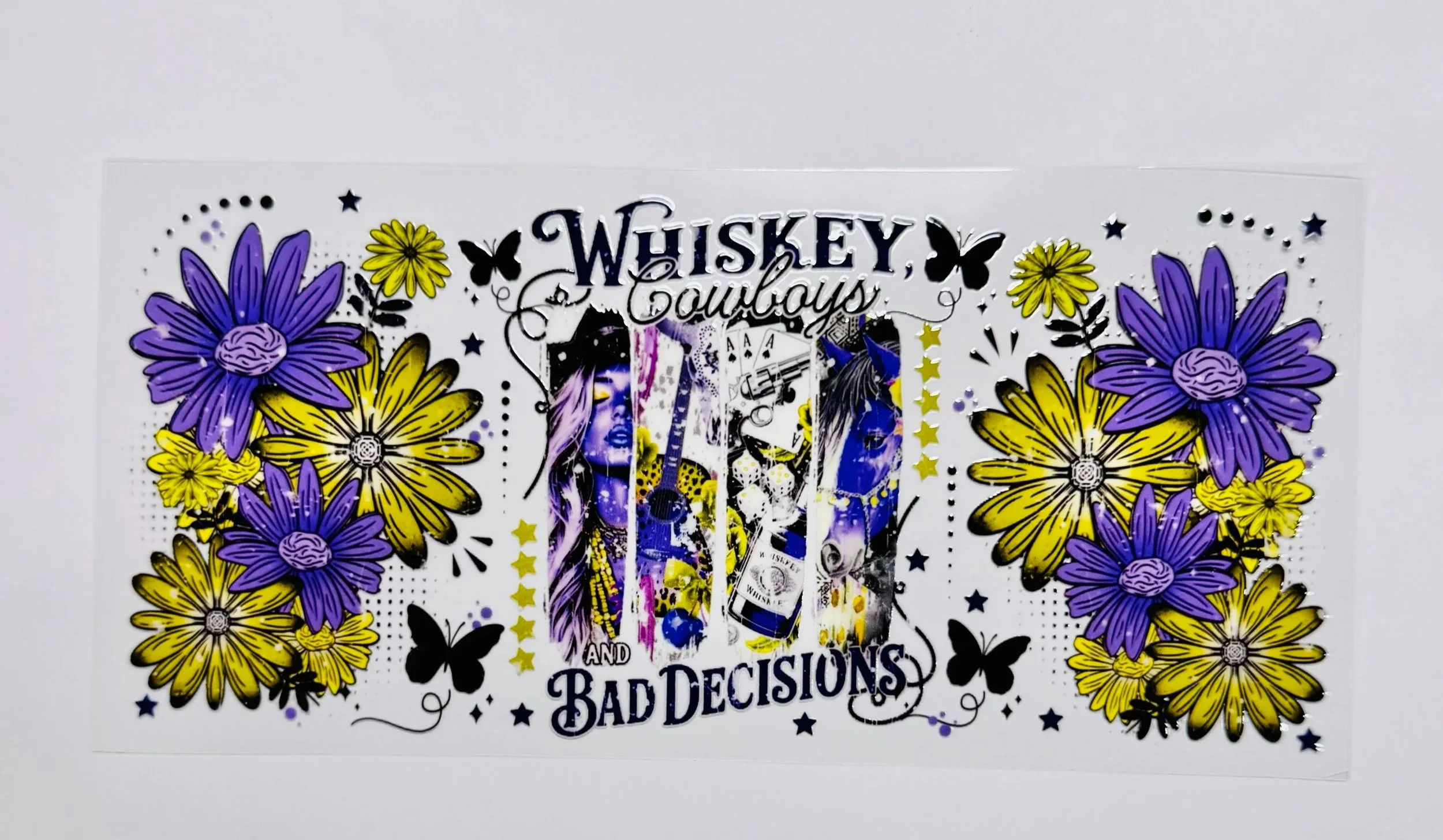 Western -  16 OZ  UV DTF Wrap