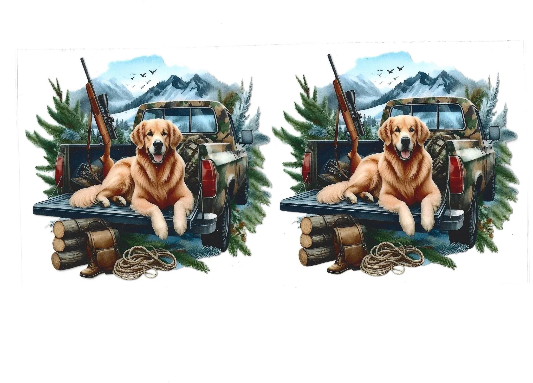 Hunting- 16 OZ Wraps